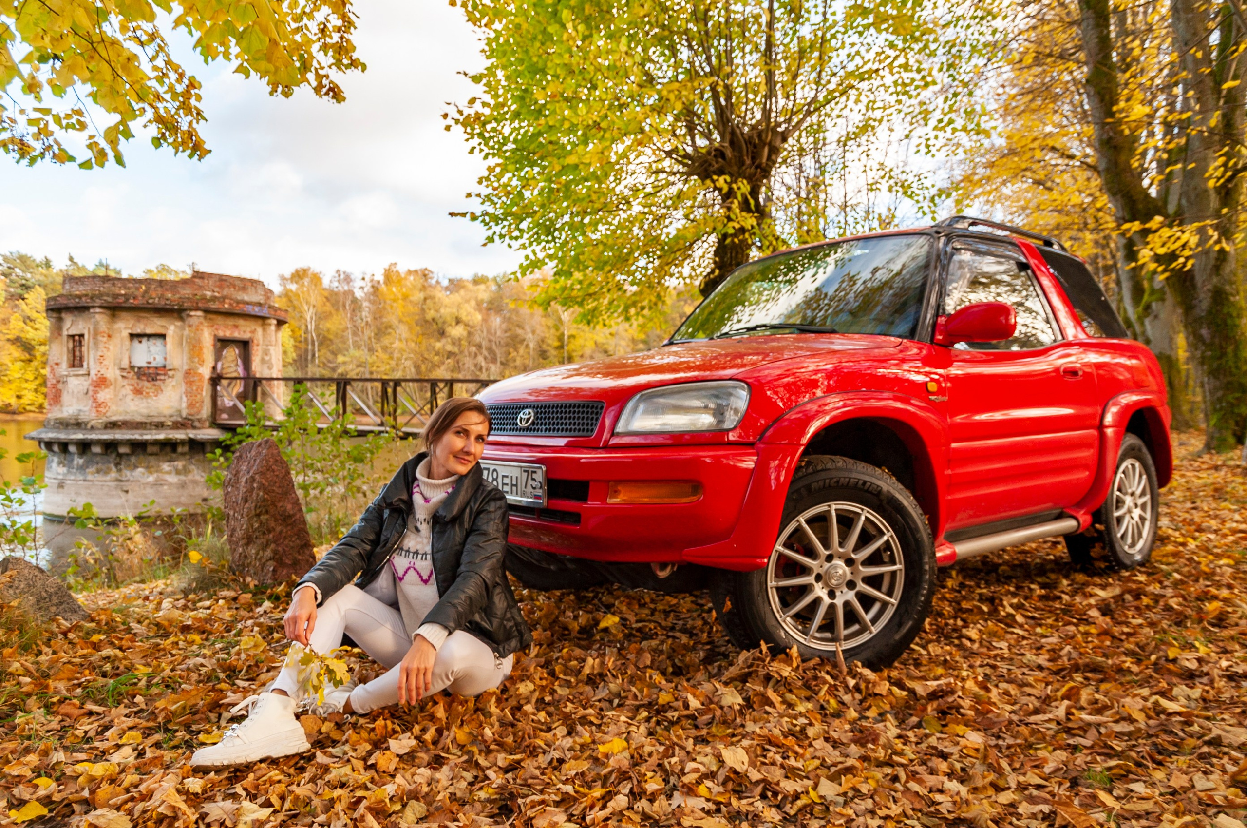 Съемка с автомобилем. Фотограф Калиниград