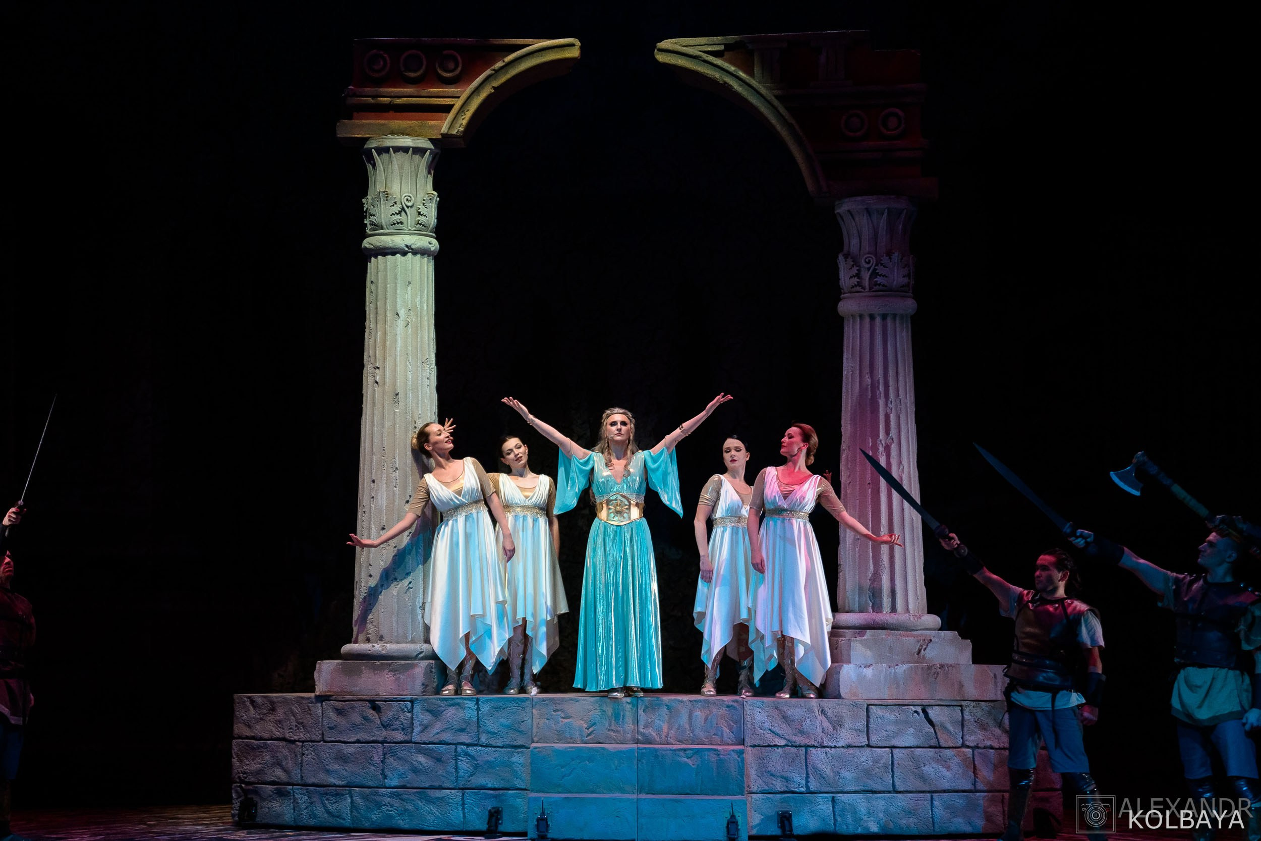 Фоторепортаж со спектакля Гладиатор в Театре Терезы Дуровой. Концертный и театральный репортажный фотограф в Москве Александр Колбая