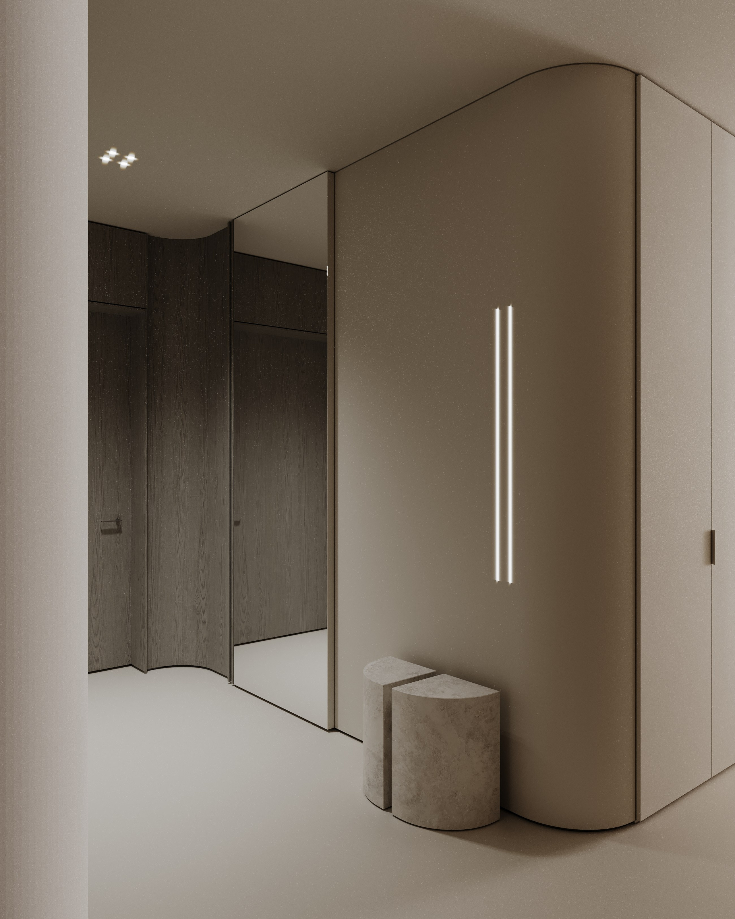 CHERRY /220 sq m /24'. Интерьерное ателье numéro а