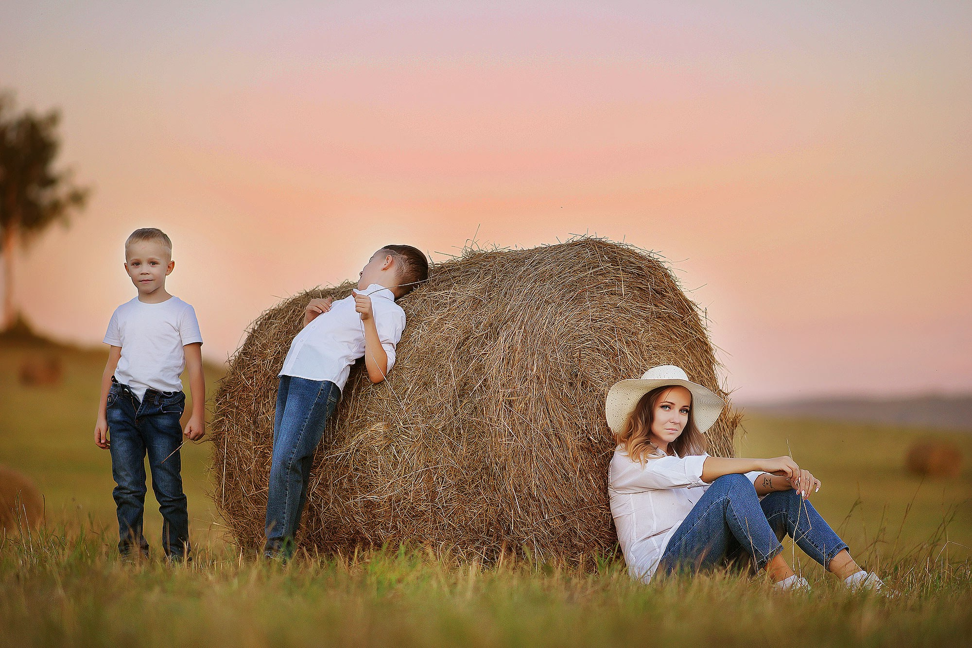 Семейная съёмка на природе. Семейный фотограф г. Новокузнецк Юлия Машникова