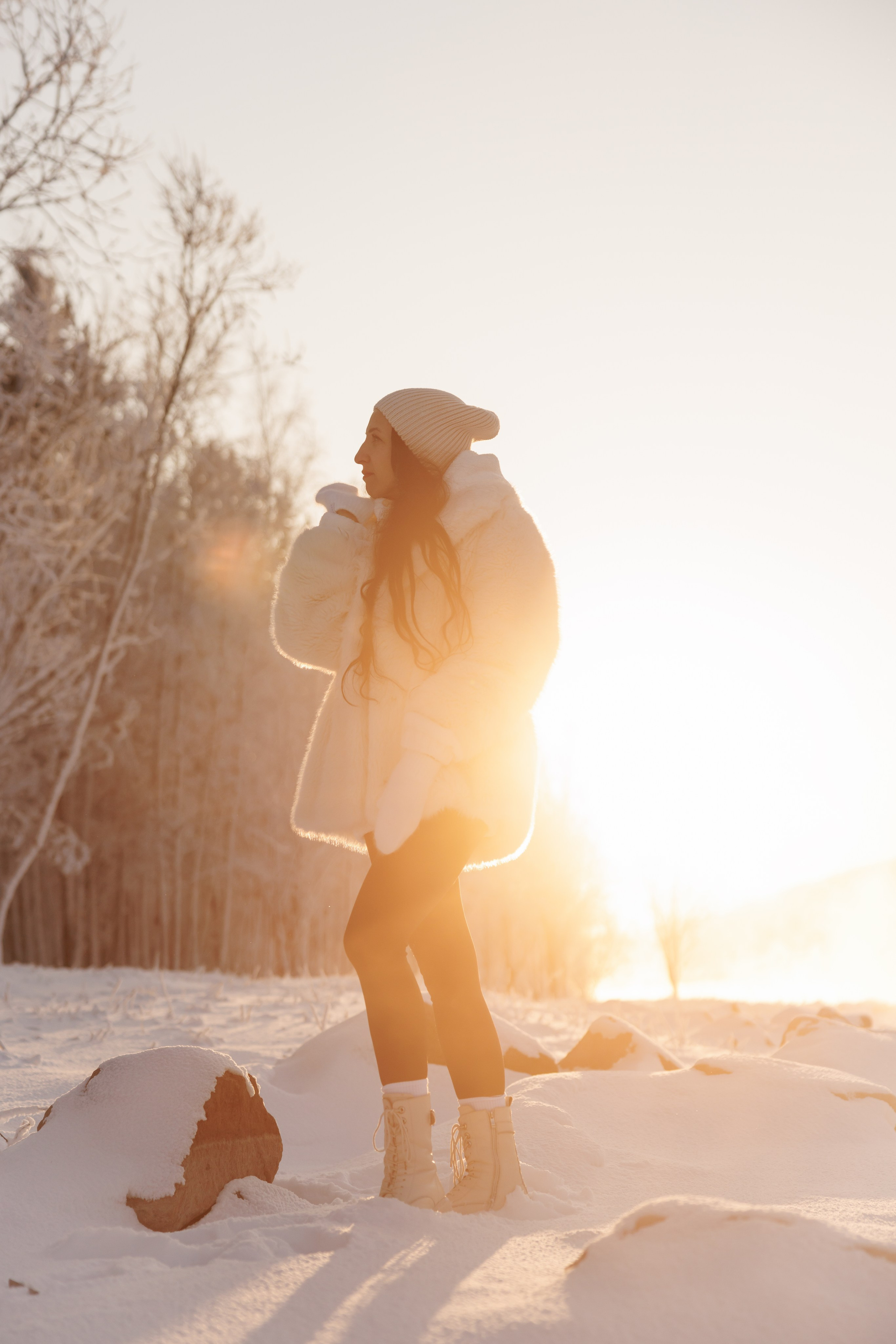 Татьяна Зимняя Сказка в Дивногорске. Фотограф в Красноярске Евдокимова Анастасия