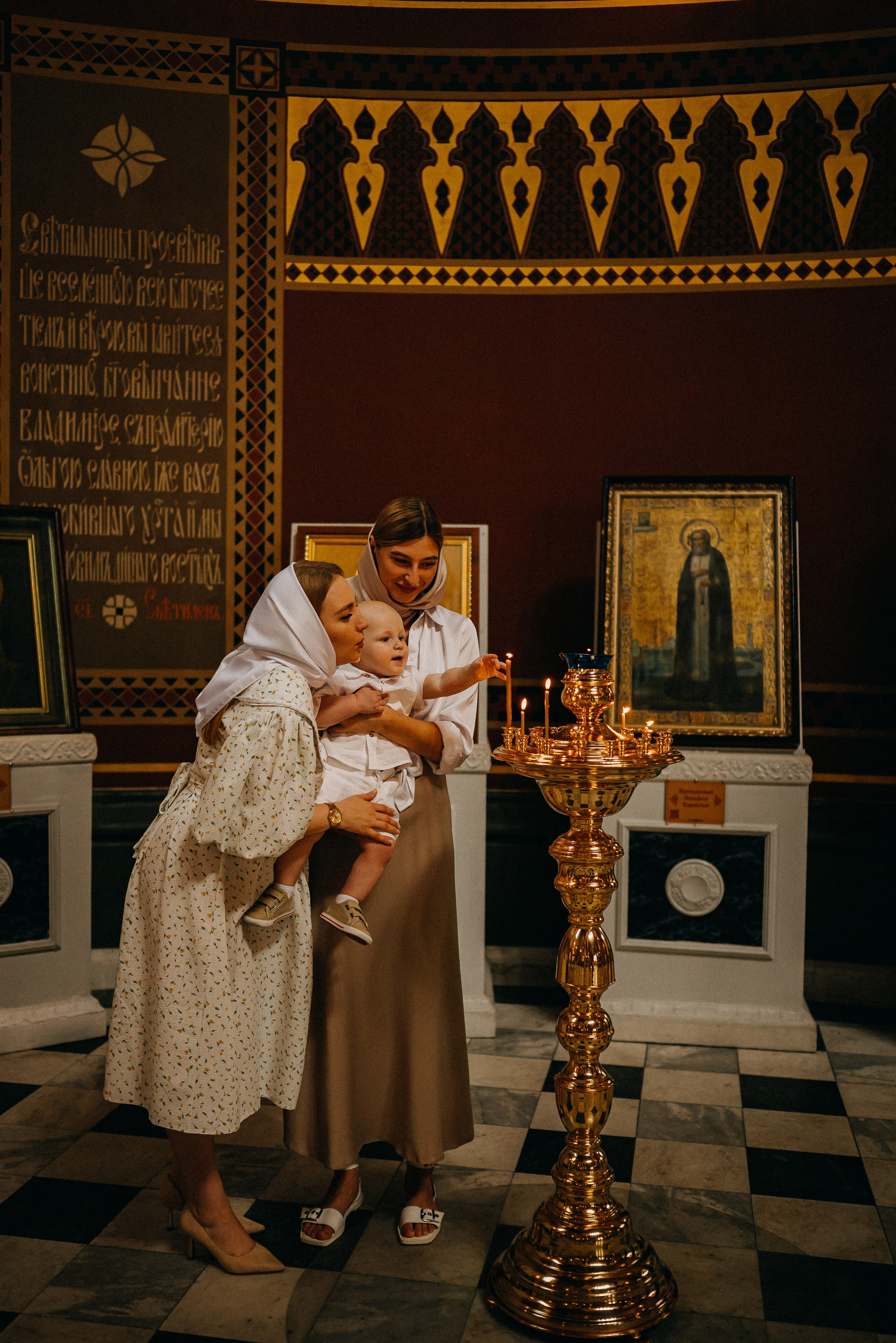 Таинство крещения. Фотограф Исламова Лилия, Смоленск