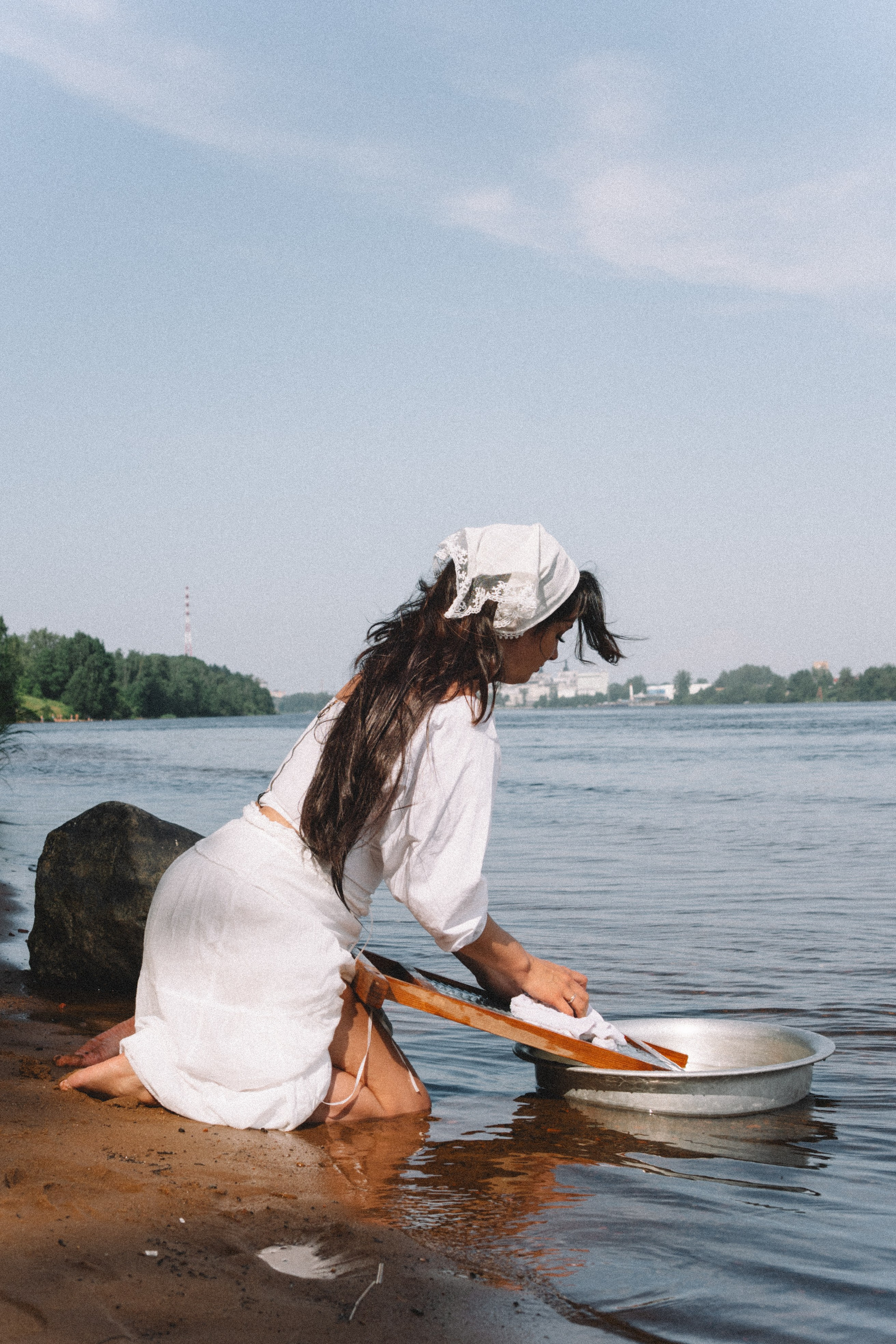 СТИРКА НА РЕКЕ. Профессиональный фотограф, Санкт-Петербург — Виктория Богомолова
