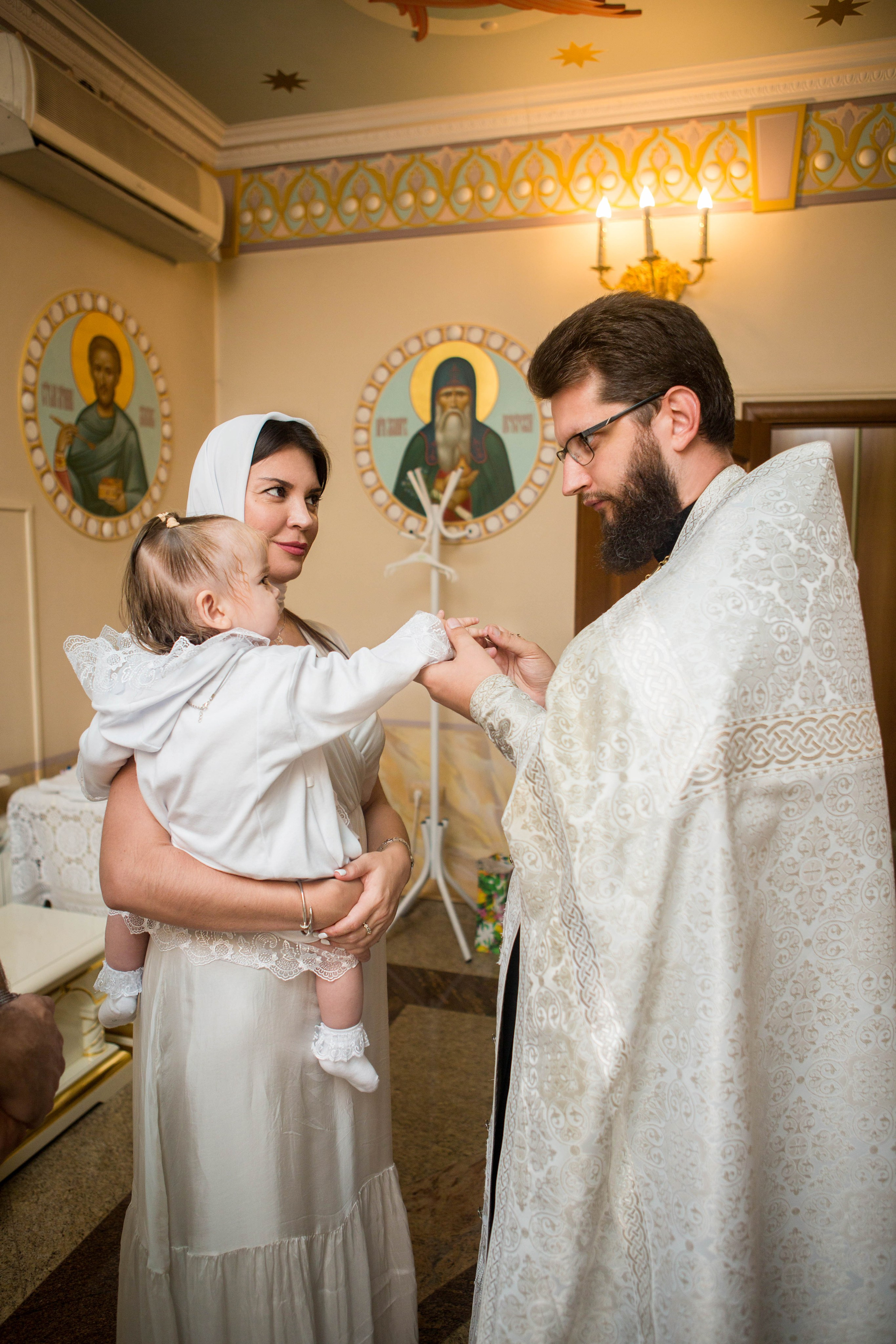 Крещение Дарьи. Храм в честь иконы Божией Матери Целительница. Свадебный семейный и детский фотограф в Краснодаре Карина Федоровская