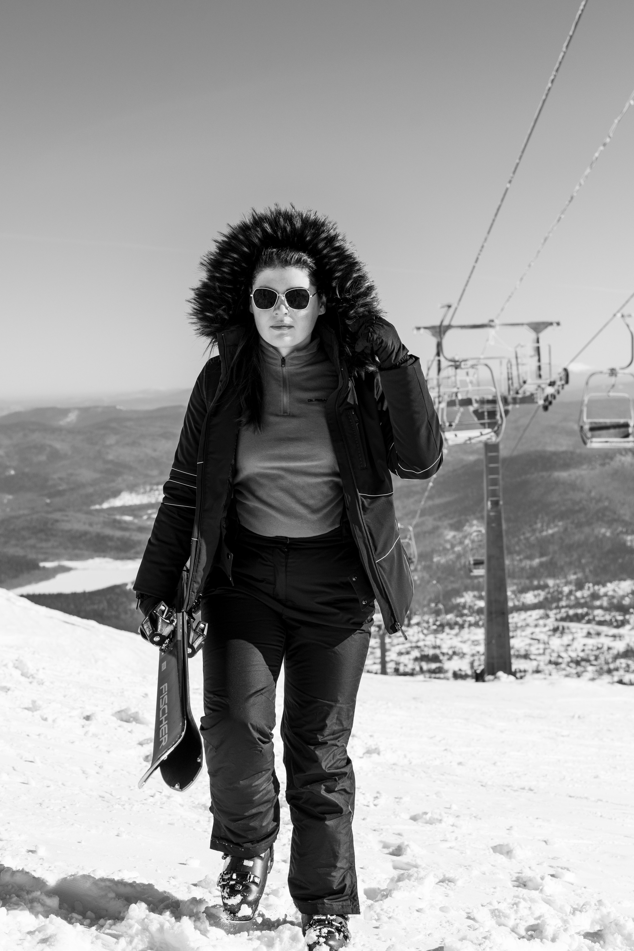 Фотосессия на вершине. Анастасия Паршукова — фотограф Шерегеш Новосибирск