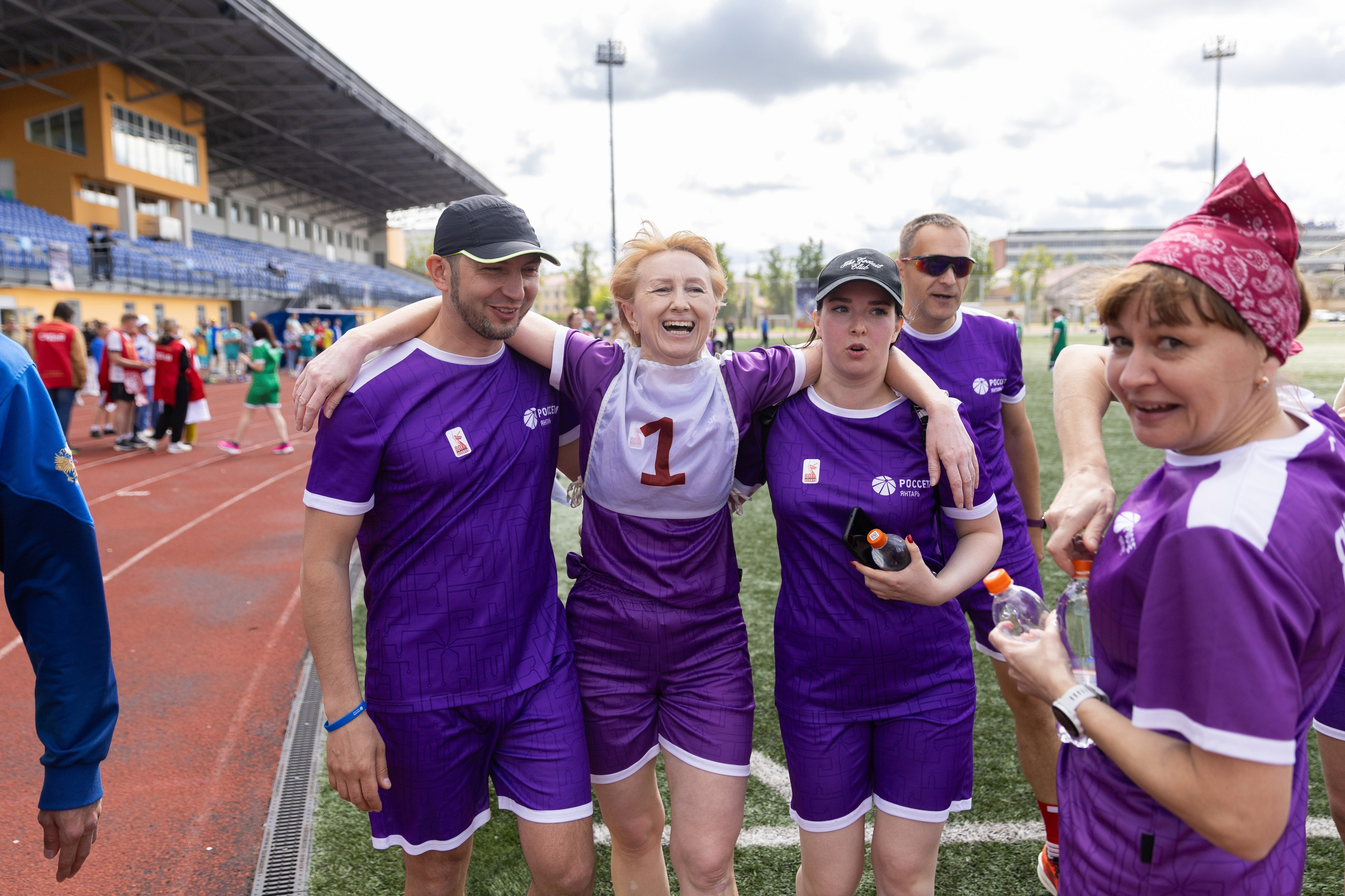 Летняя спартакиада «Росссети». Снимаю съемки