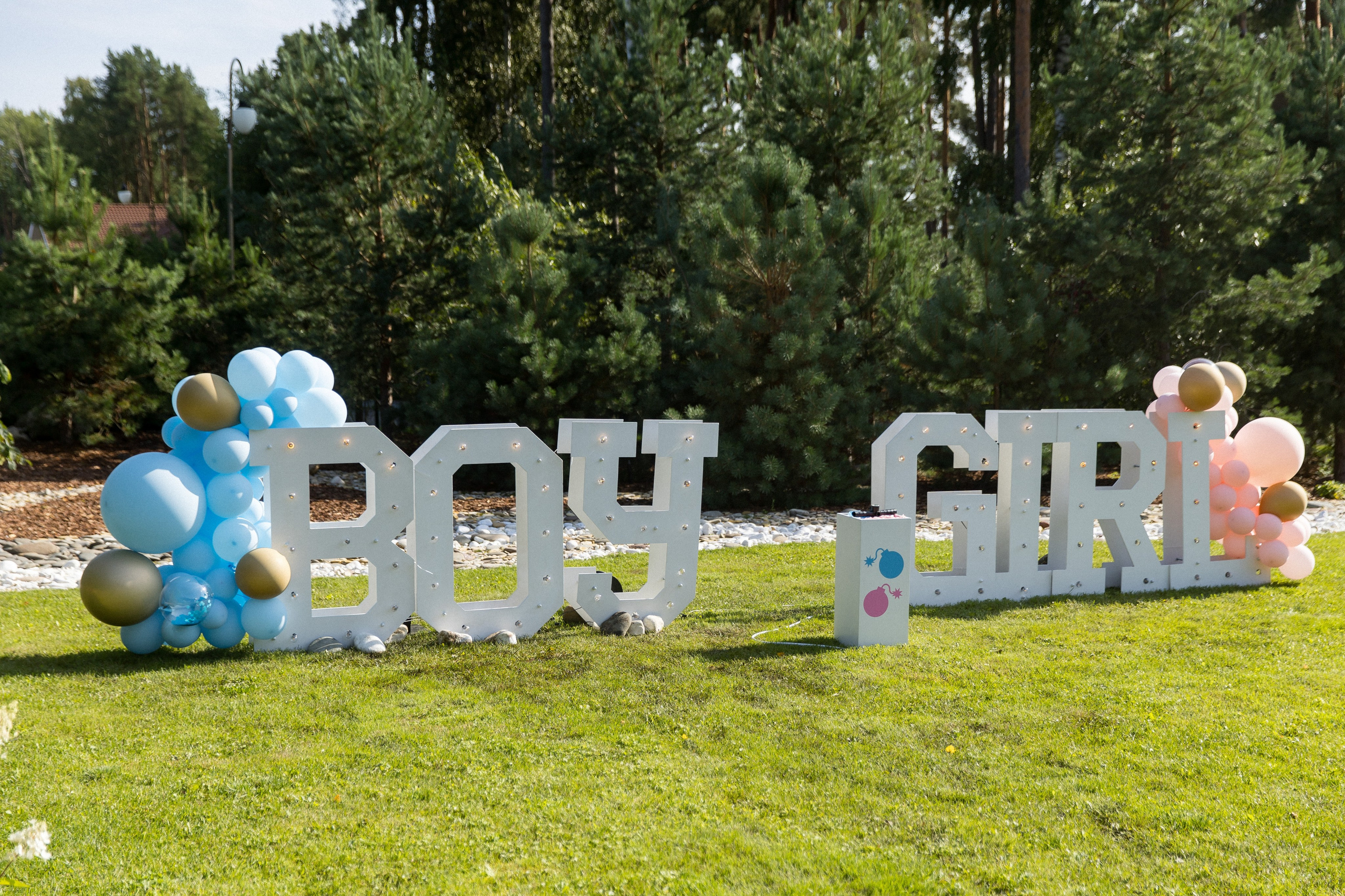 Гендер пати. Снимаю съемки