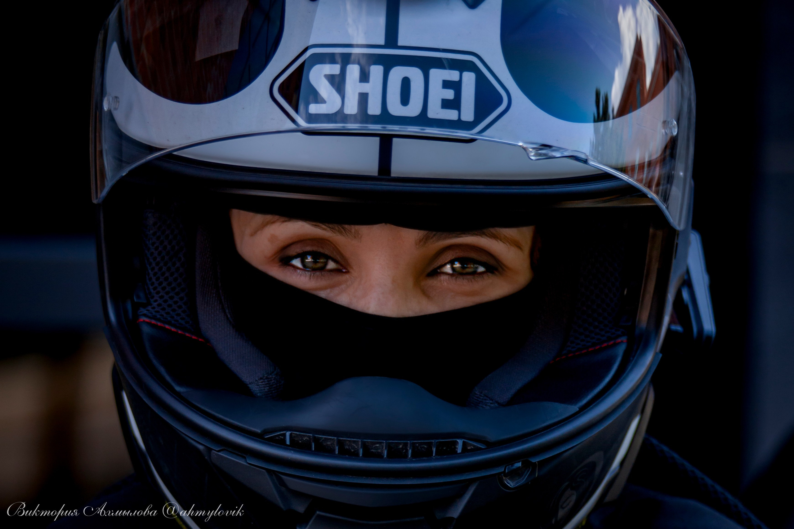 Света Веркова (Kawasaki Ninja Z400). Виктория Ахмылова. Фотограф в Москве