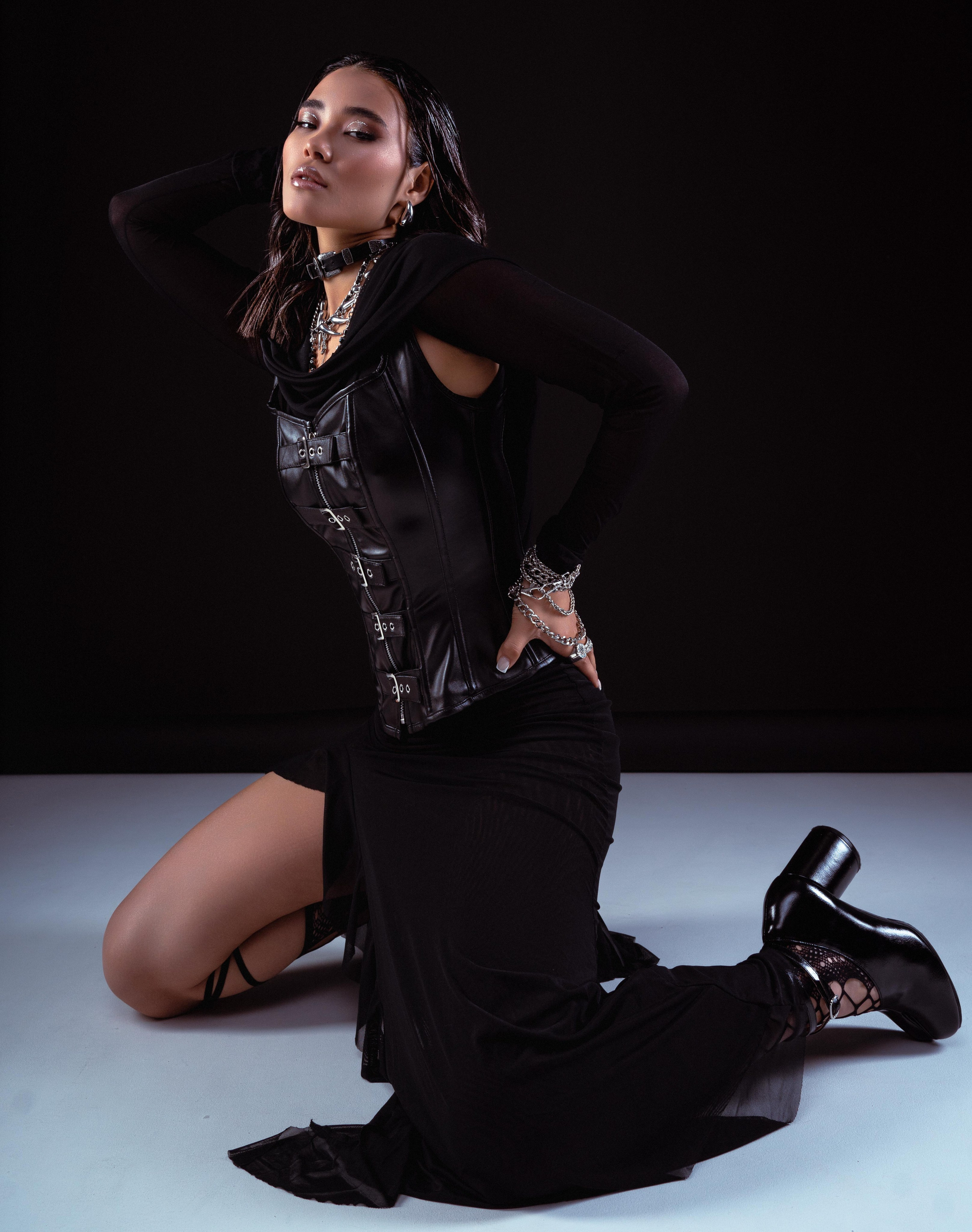 Silk black. ART фотограф NBIRDIE