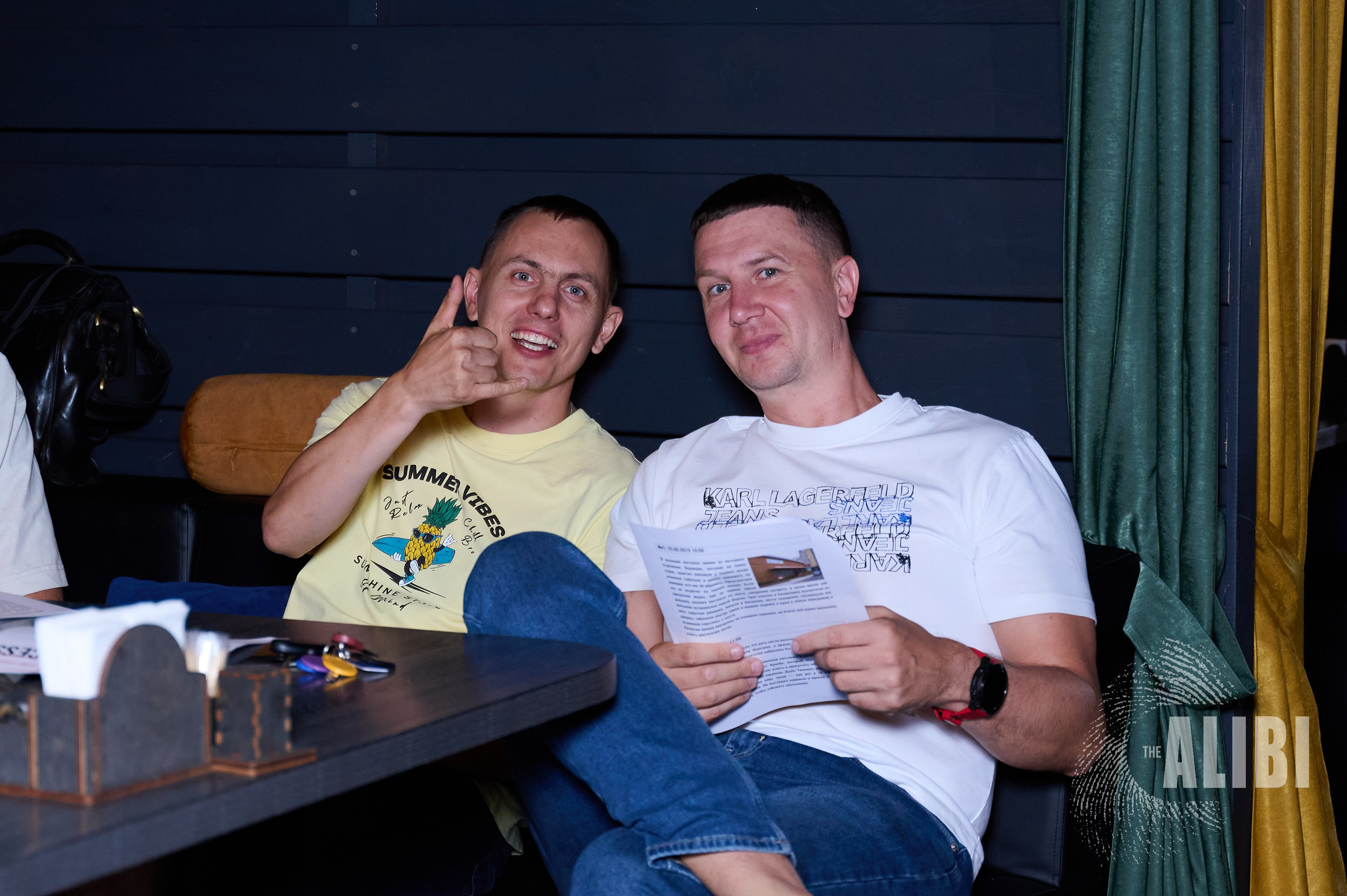 Квиз ALIBI. Фотограф Универсал в Новосибирске