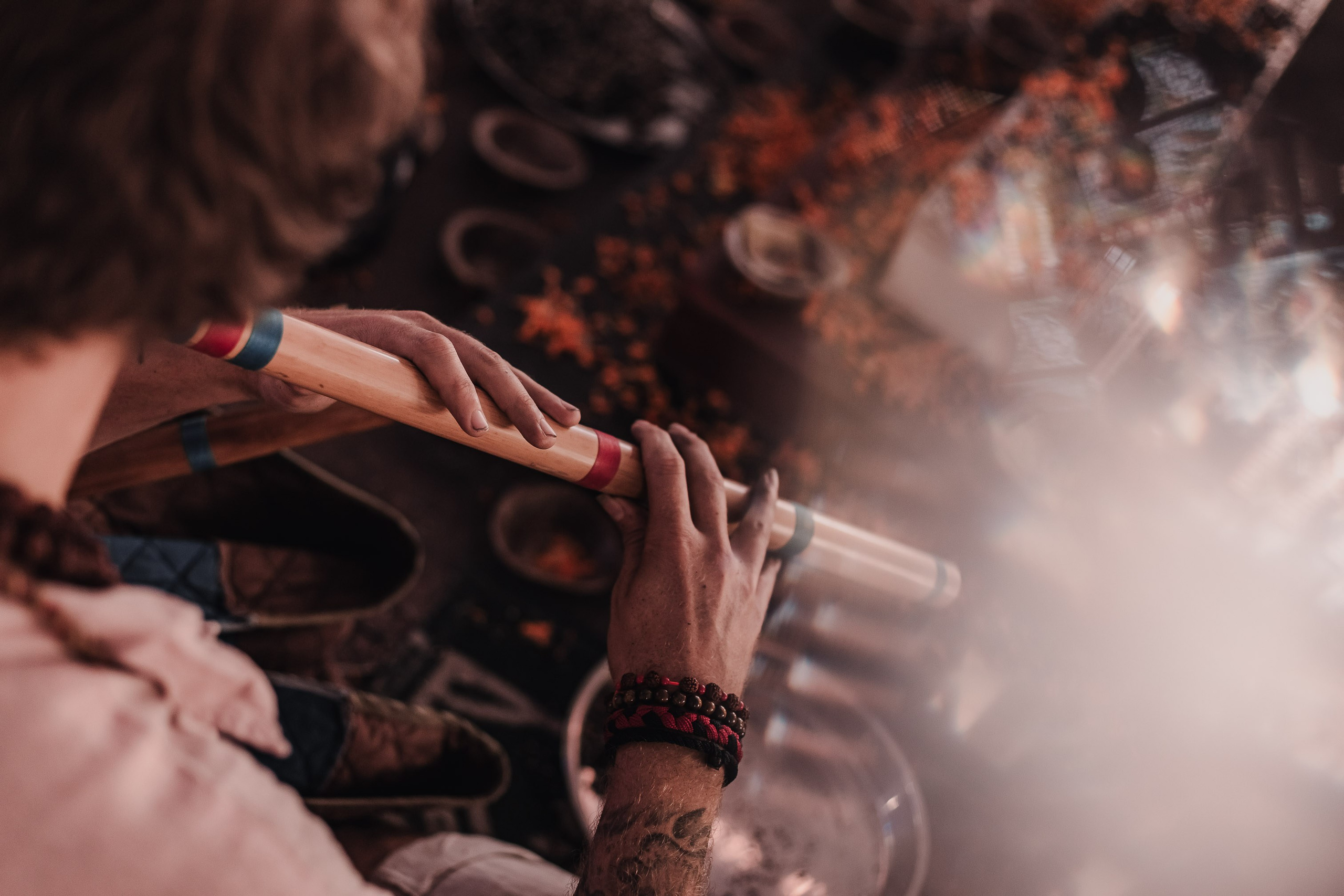 Navaratri yajna at Devraha Baba Ji ashram. Мариам Багдасарян