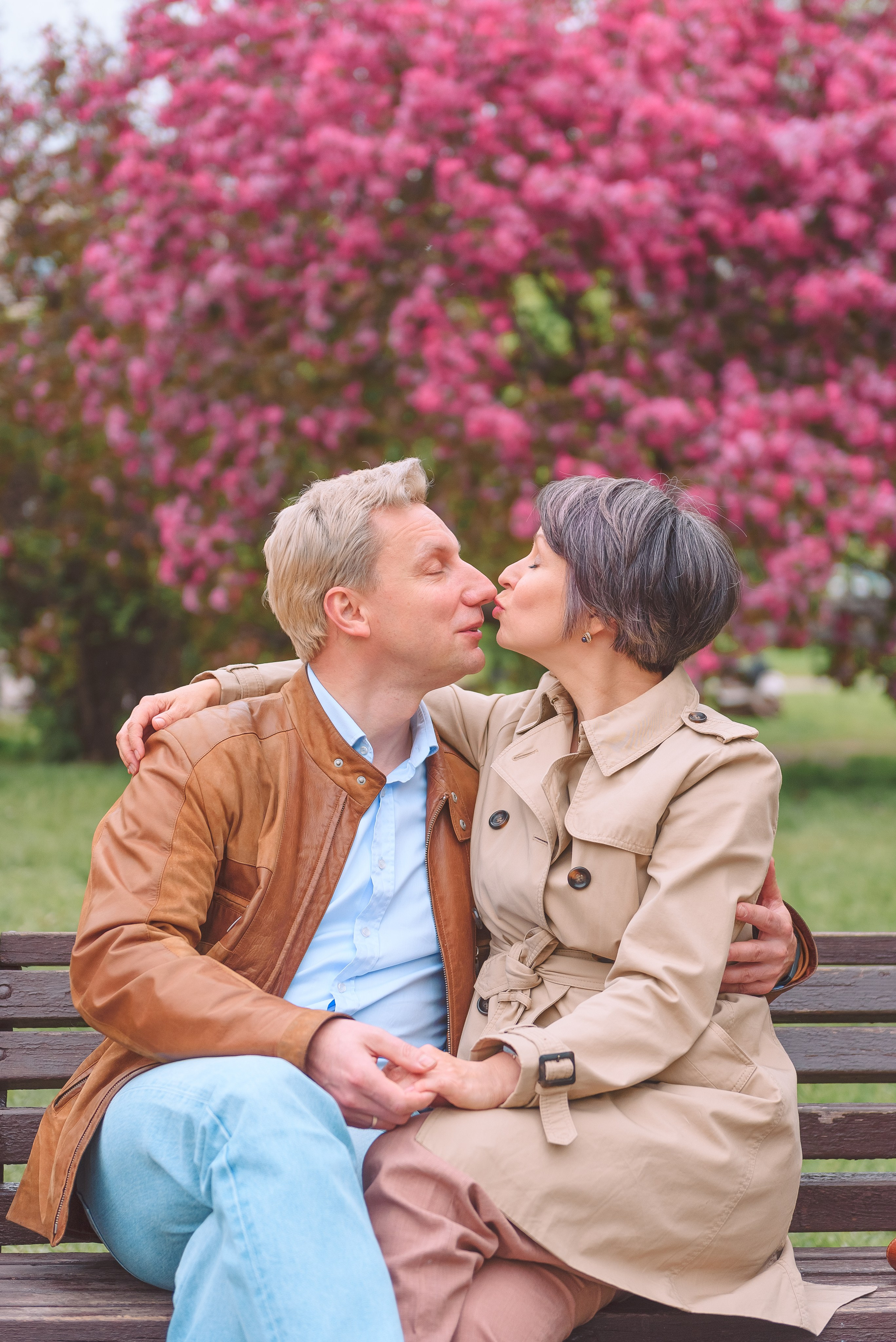 Весенняя прогулка Виктора и Наталии. Свадебный и семейный фотограф в Москве Юлия Винник