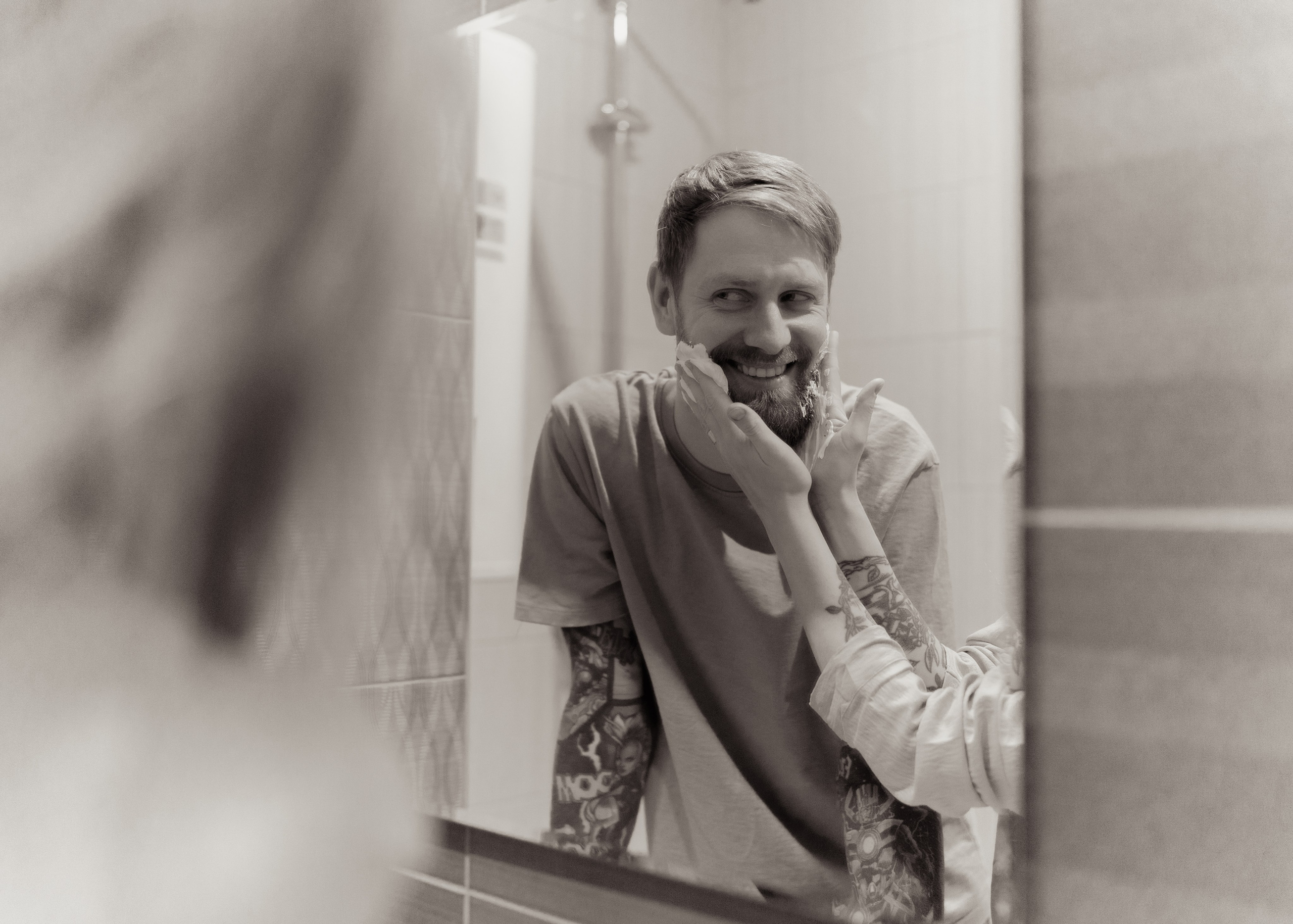 Катя и Андрей | домашняя. Фотограф в Новосибирске Диана Ильиных