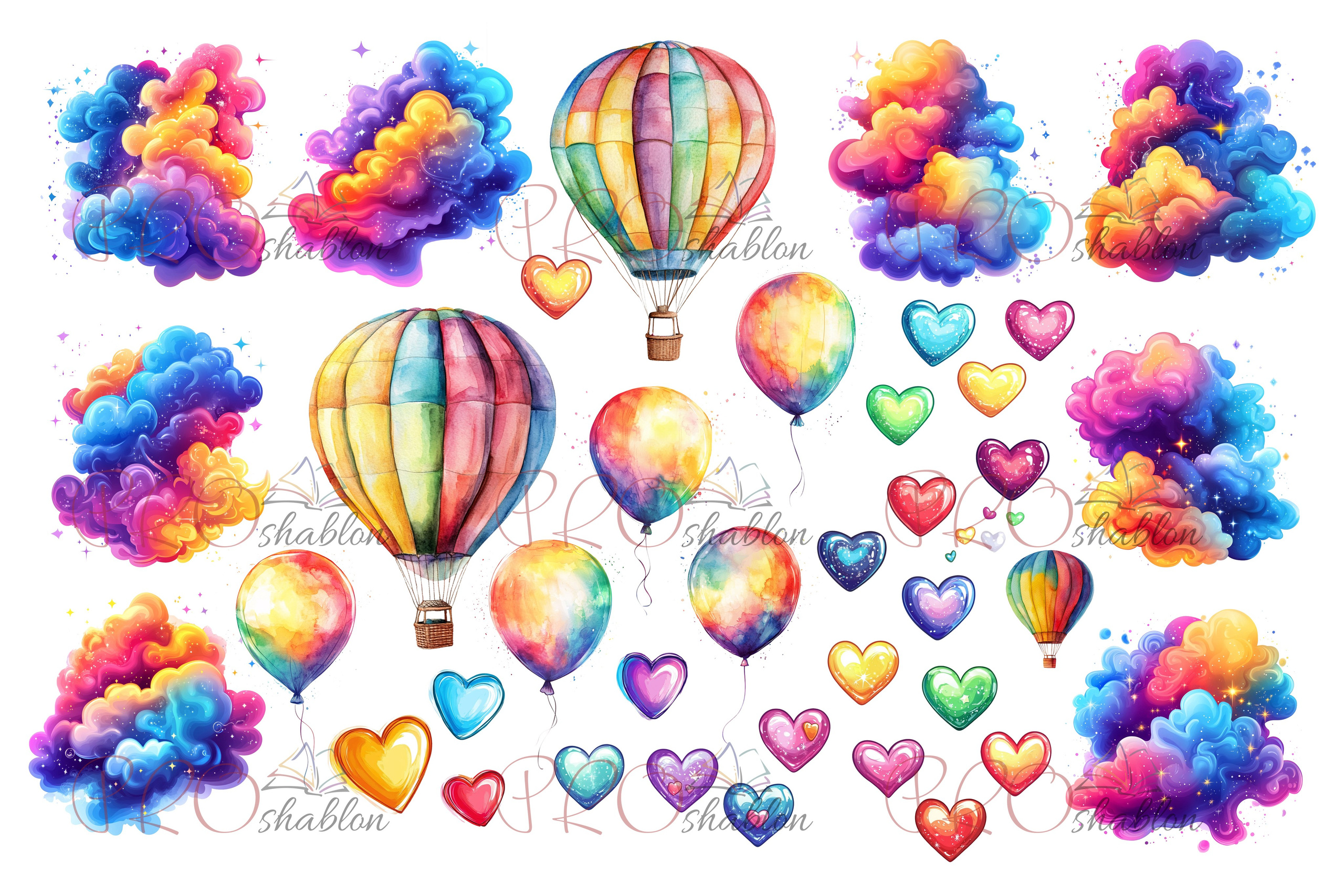 Дизайн «Воздушный шар». Шаблоны и дизайны выпускных альбомов и фотокниг
