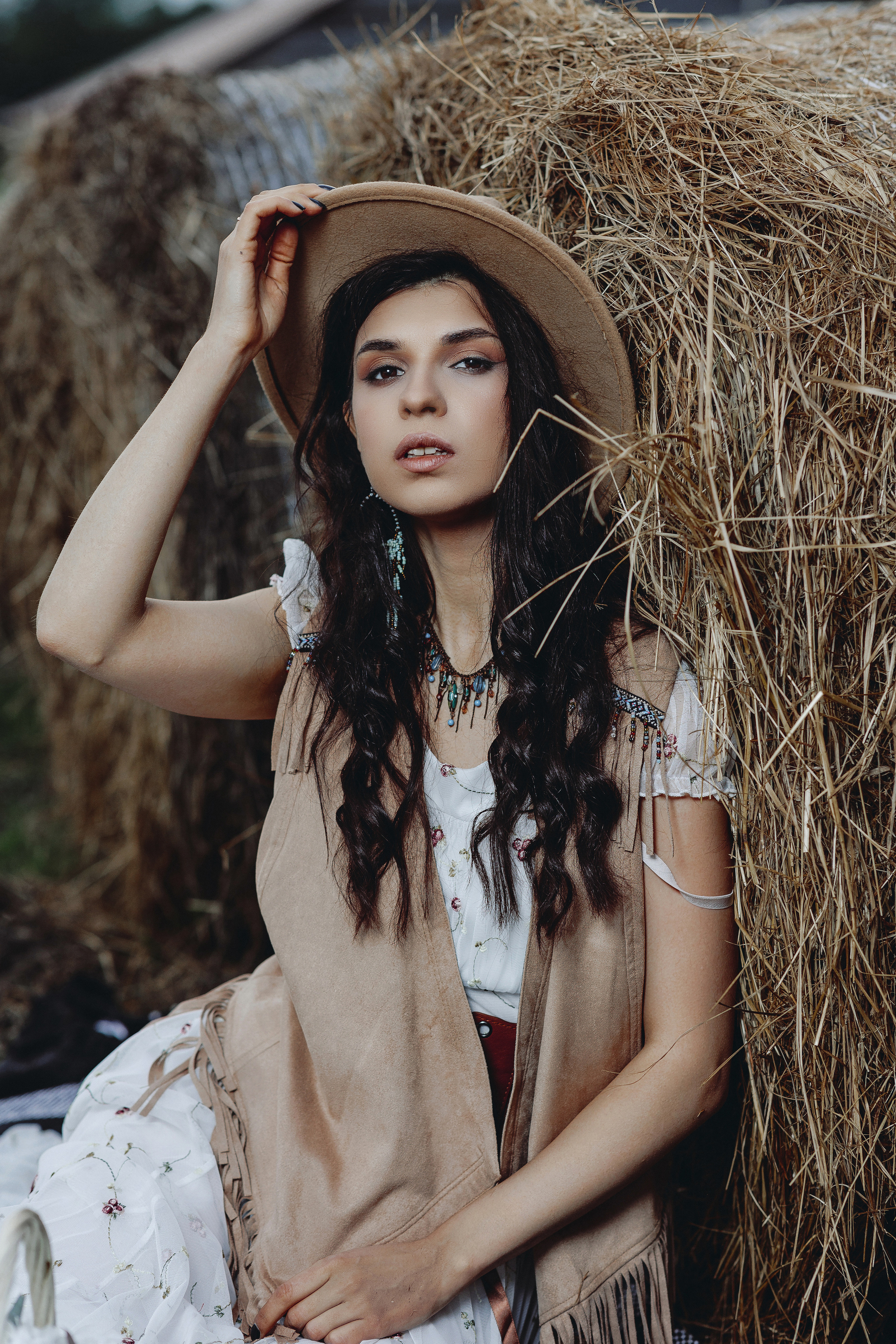 фотосессия в стогах