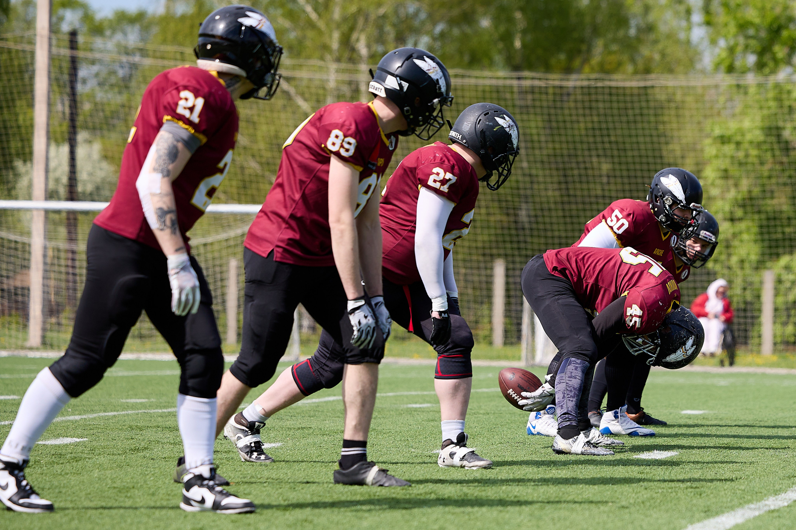 Американский футбол. Апачи — Бульдоги. Светлана Родионова — фотограф спортивный и не только