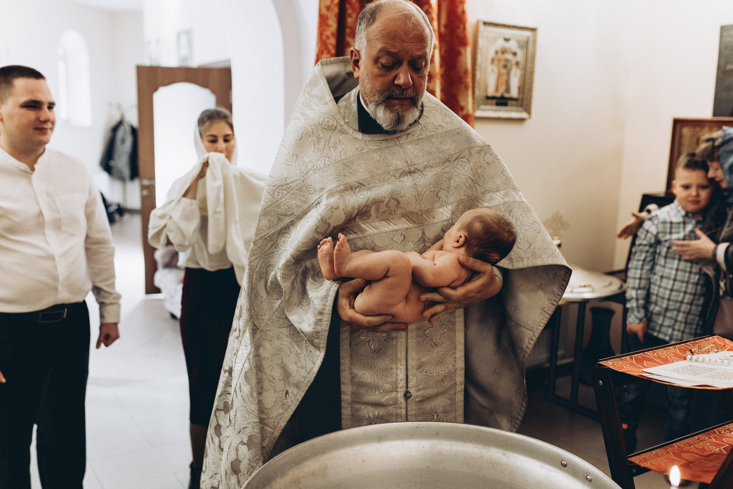 Крещение Ивана и Софии