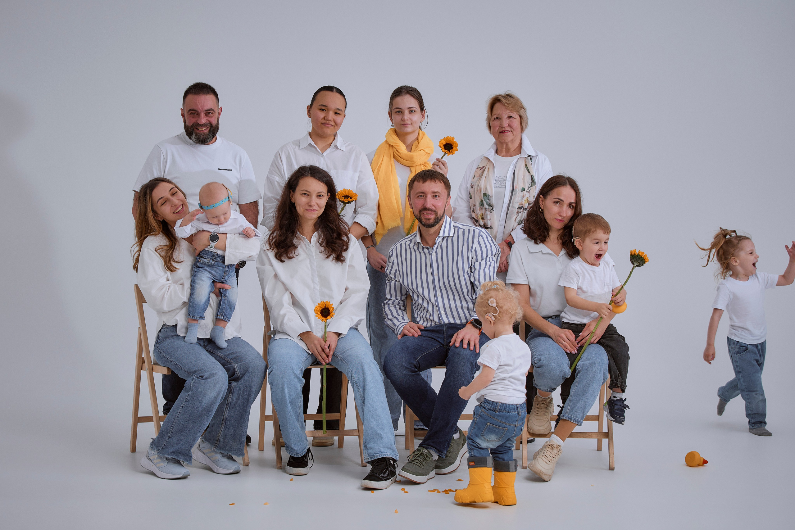 Съемка в студии. Фотограф