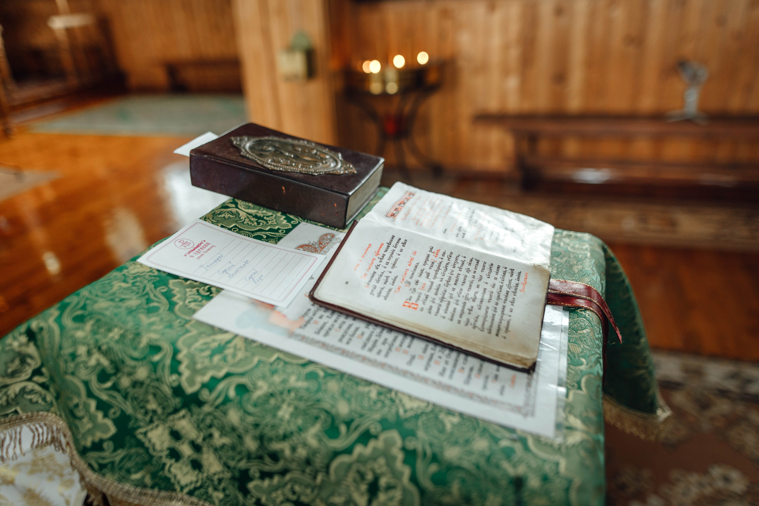 Крещение Тимофея, д. Киевец, храм Святой Троицы, август 2025