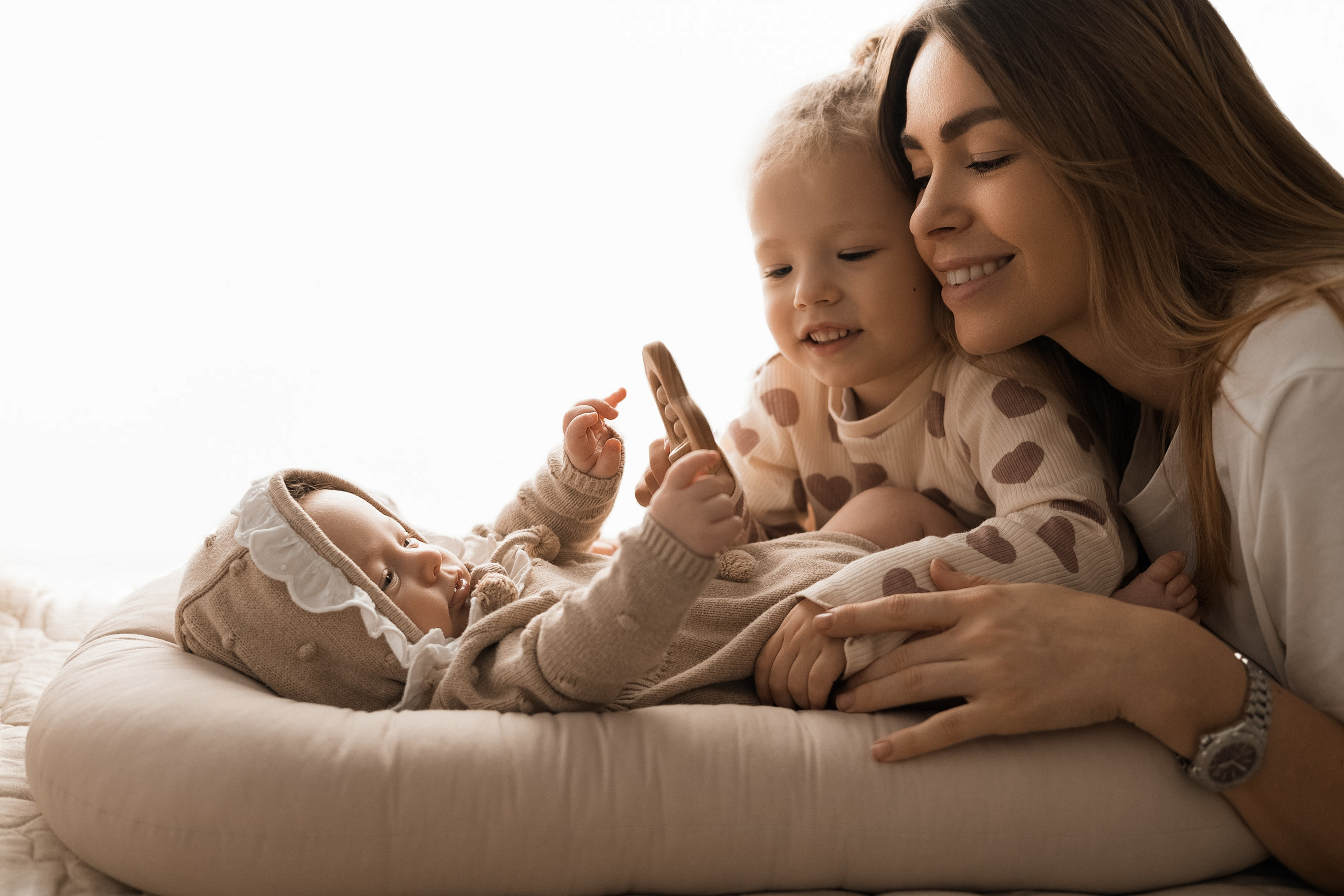 Мишель и Николь. Фотограф новорожденных в Санкт-Петербурге Екатерина Иванова