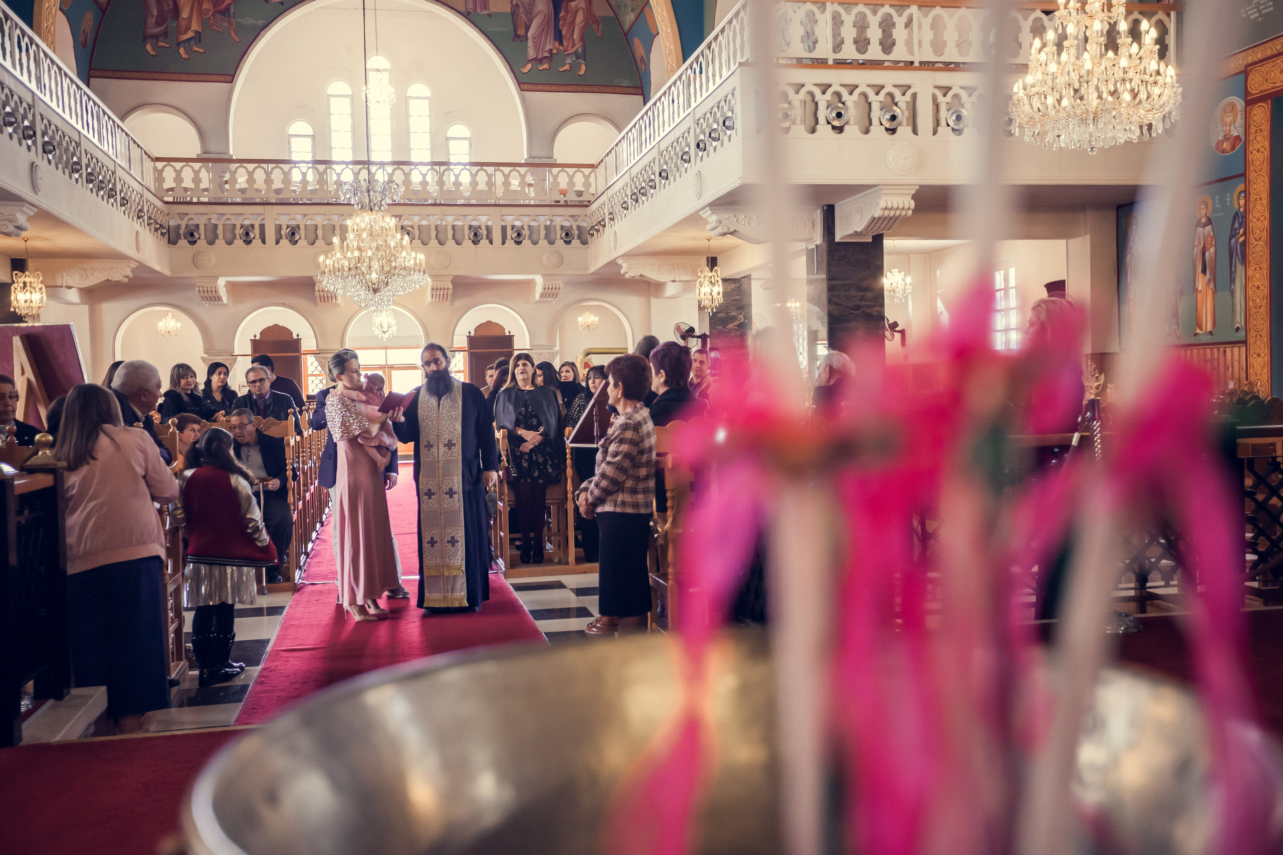 Крещение Марианны на Кипре. Семейный фотограф Николаева Ольга