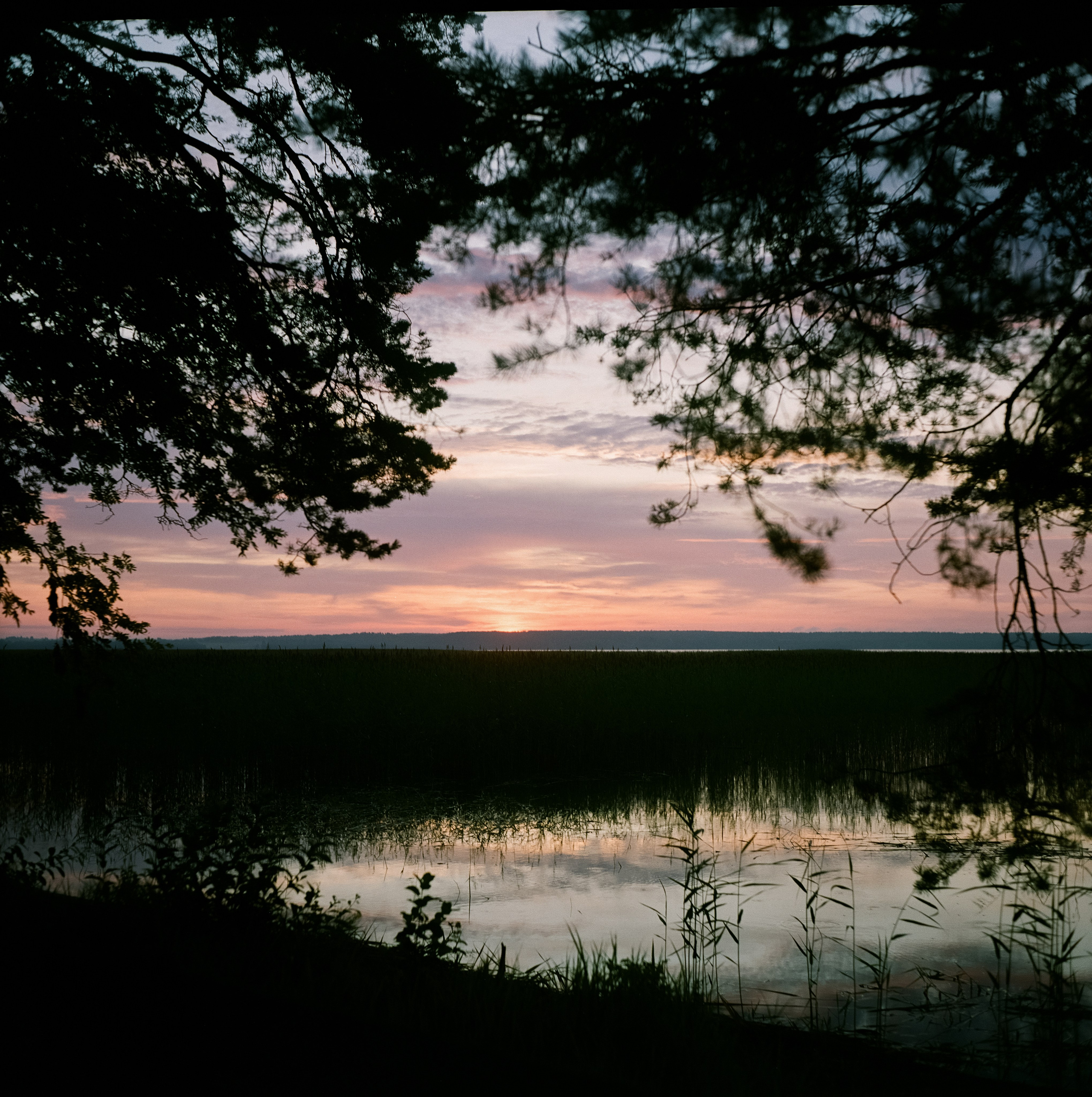 Серия закатов на озере Отрадном / Super Fujica-6 / Fujifilm Reala 100