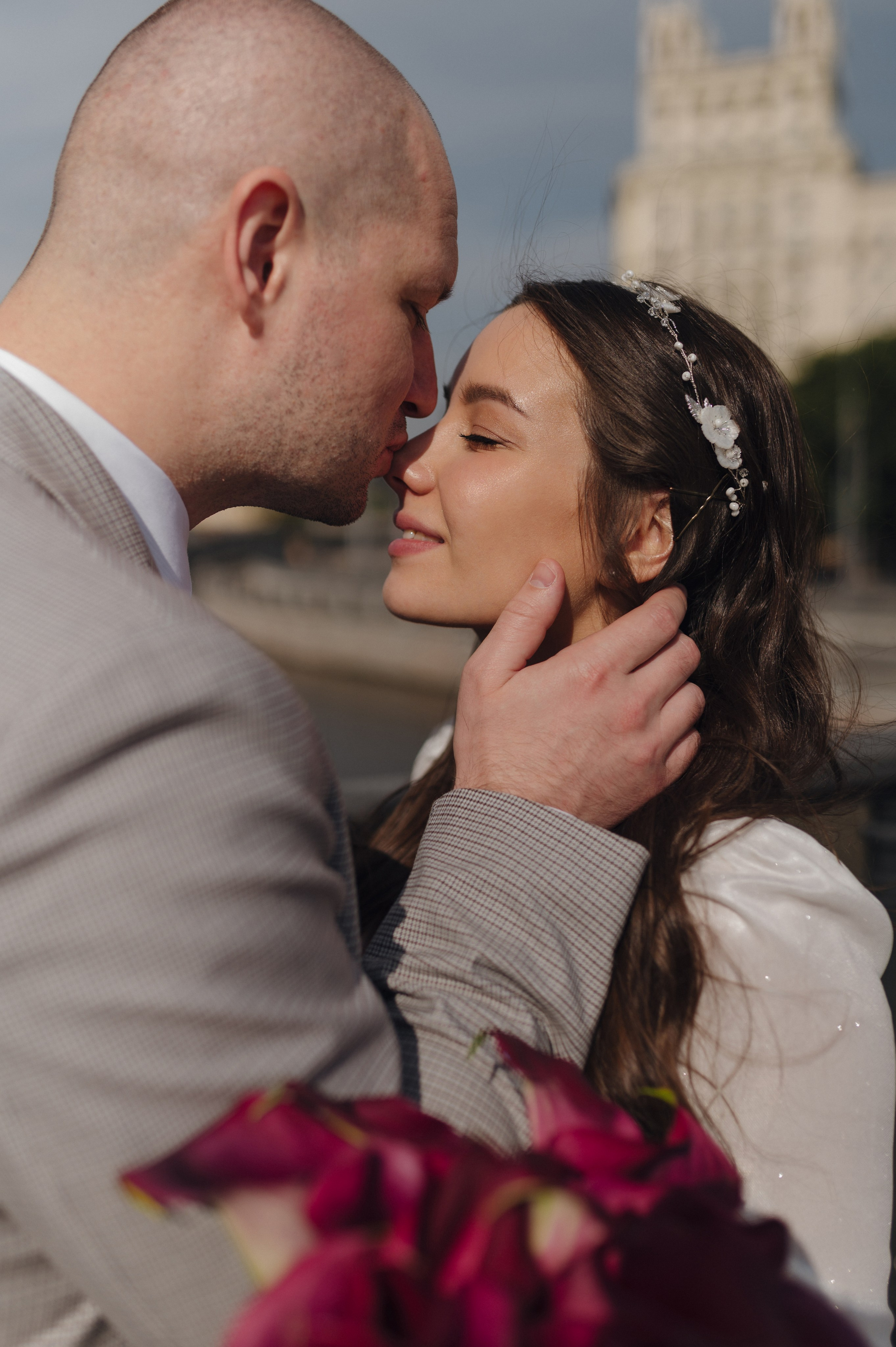 Яна и Борис, Грибоедовский ЗАГС. Свадебный фотограф Москва и Санкт-Петербург. Анастасия Чудина
