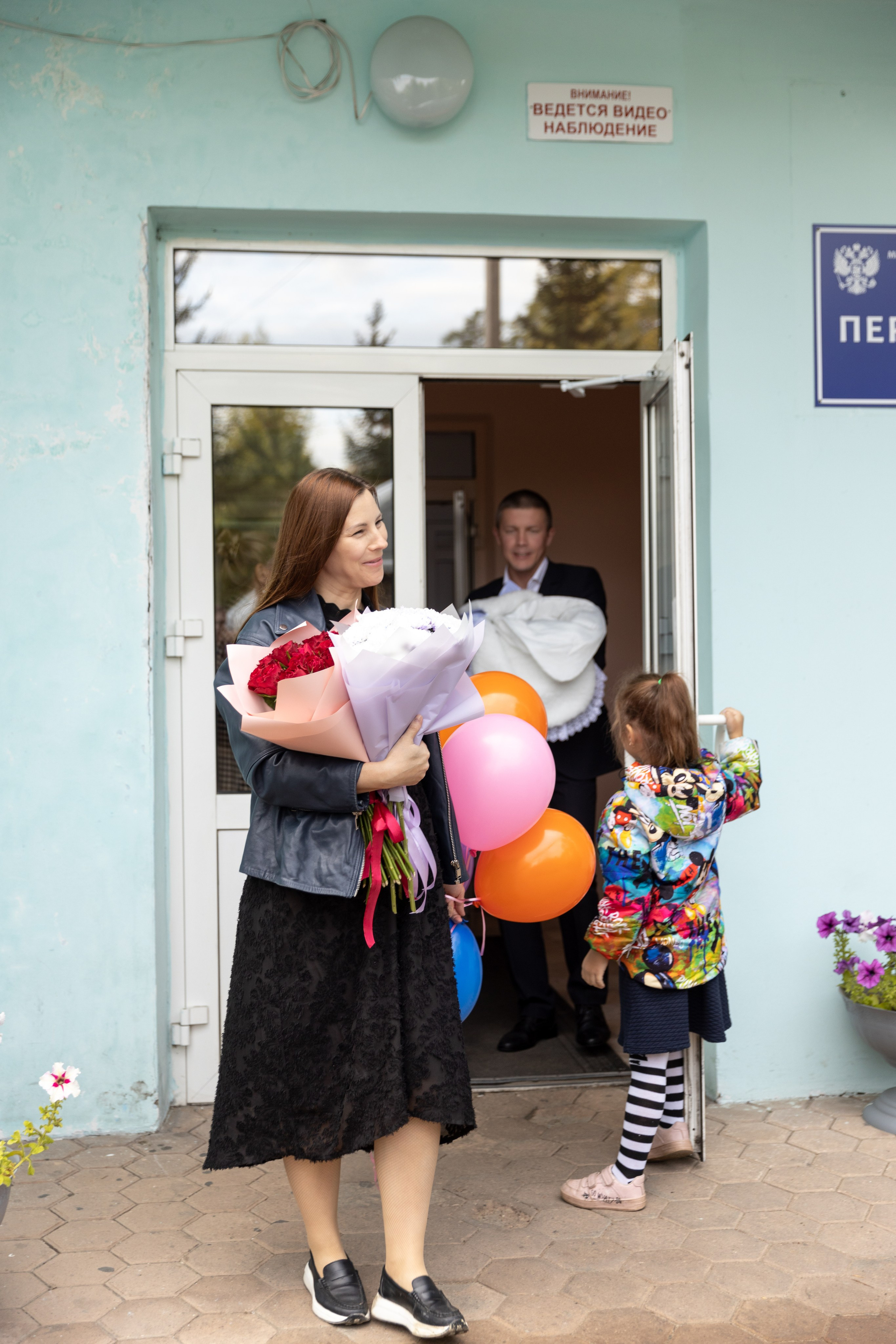 Выписка из роддома. Ирина Соломатина фотограф Чита