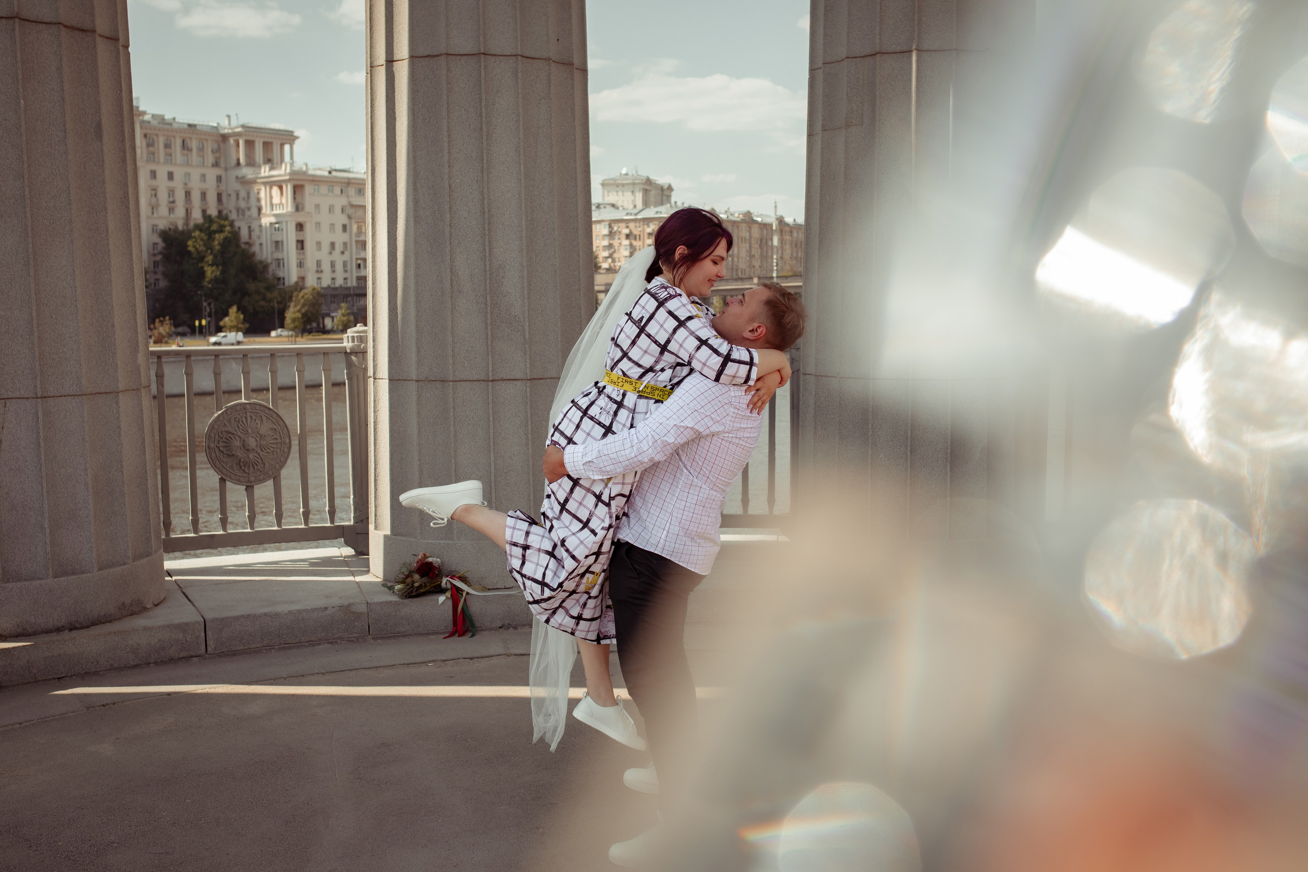 Светлана и Дмитрий. Прогулка после ЗАГСа. Семейный и детский фотограф в Москве Дорогова Екатерина