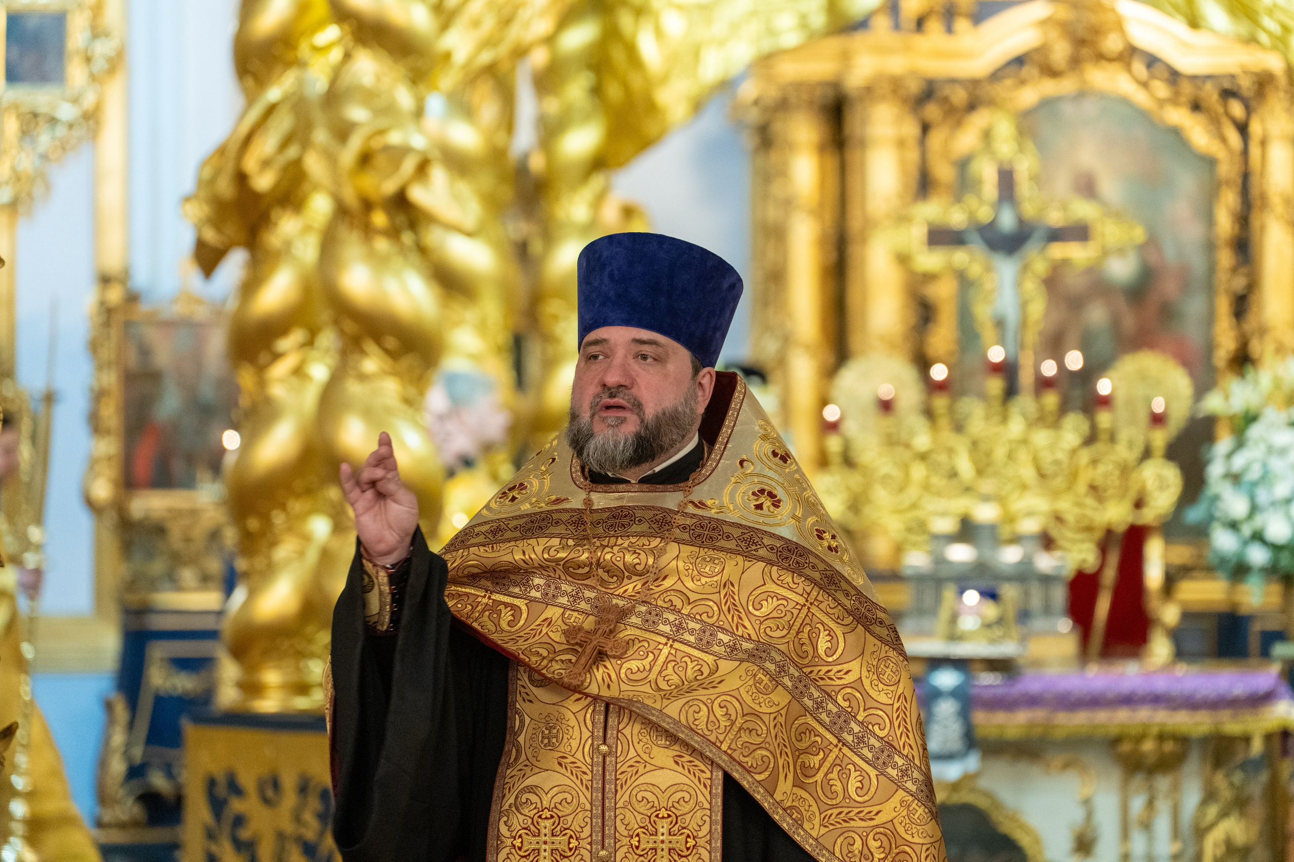 Великая вечерня. Чин прощения. НИКОЛО-БОГОЯВЛЕНСКИЙ МОРСКОЙ СОБОР