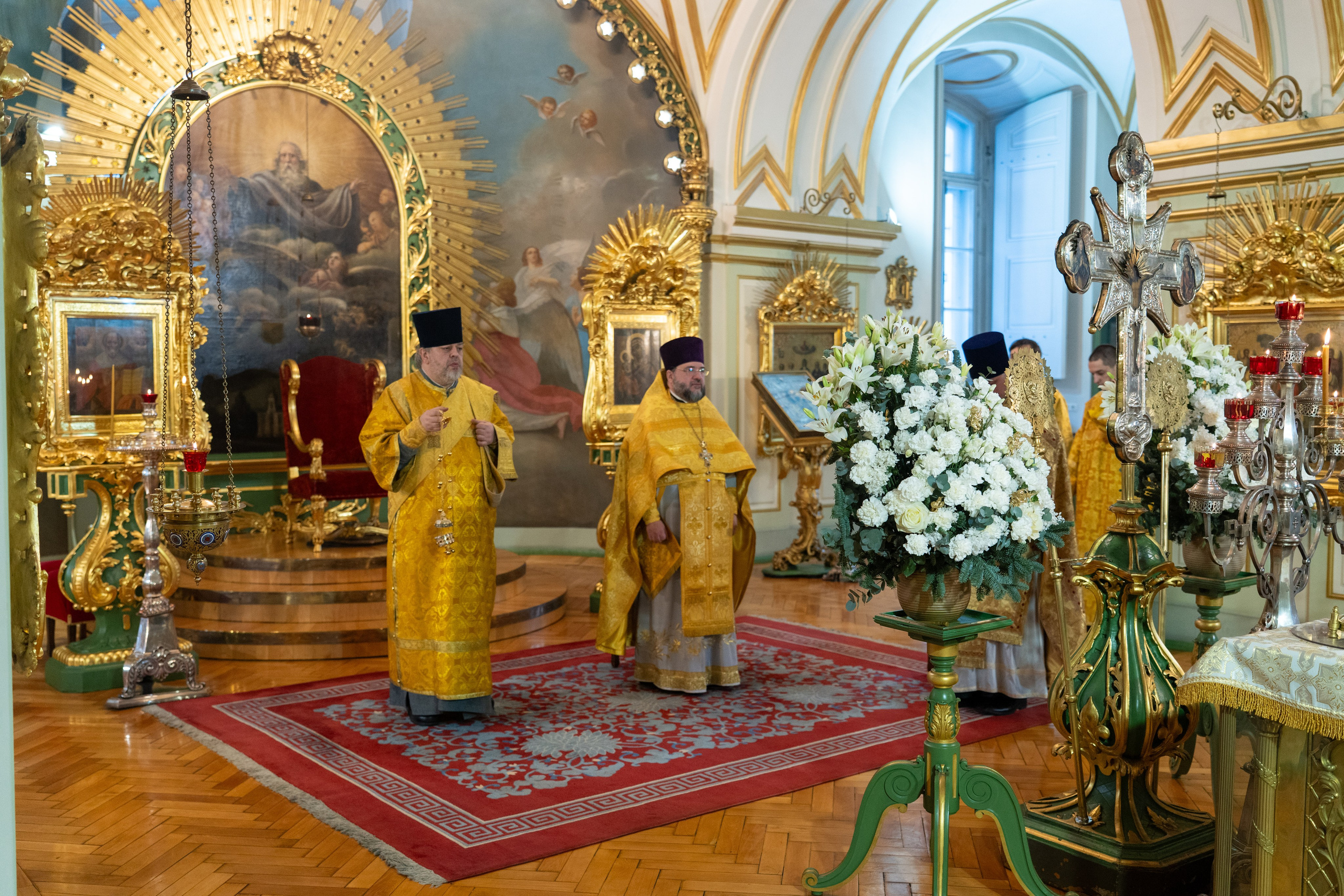 По плоти Обрезание Господа Бога и Спаса нашего Иисуса Христа. Свт. Василия Великого, архиепископа Кесарии Каппадокийской. НИКОЛО-БОГОЯВЛЕНСКИЙ МОРСКОЙ СОБОР