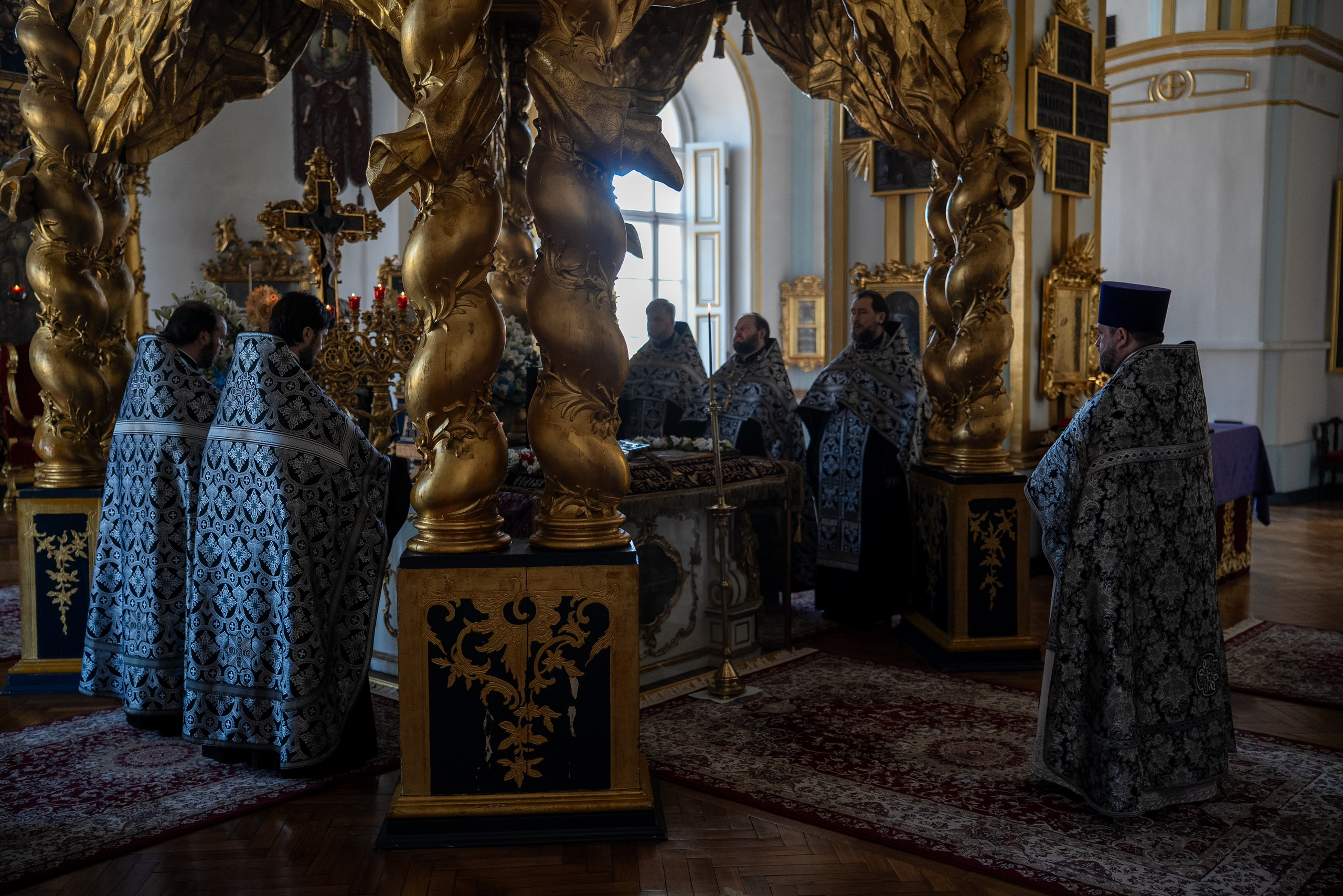 Великая пятница. Вечерня с выносом Плащаницы. НИКОЛО-БОГОЯВЛЕНСКИЙ МОРСКОЙ СОБОР