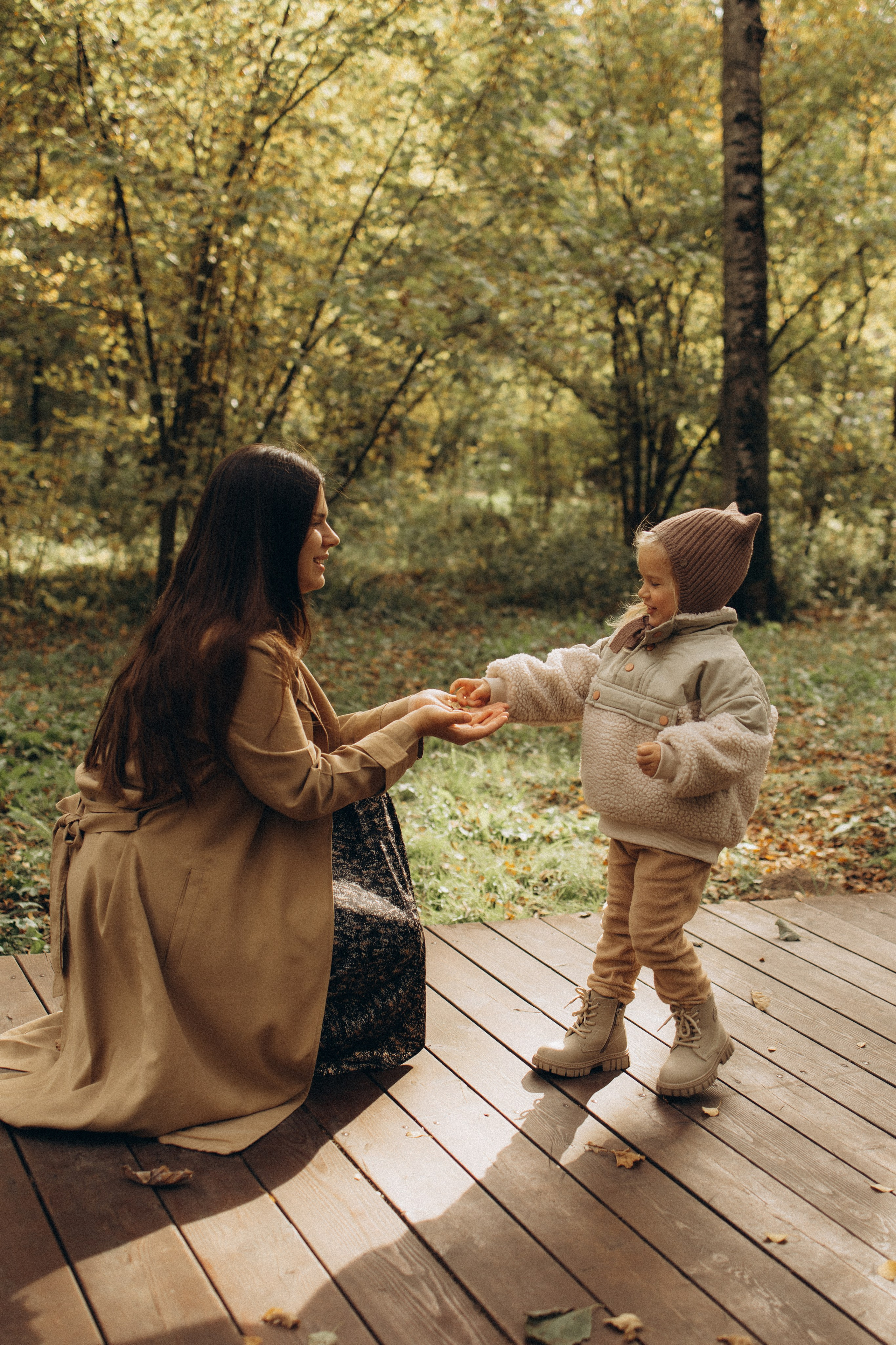 Одним осенним днем. Семейный фотограф в Москве Анастасия Шалда