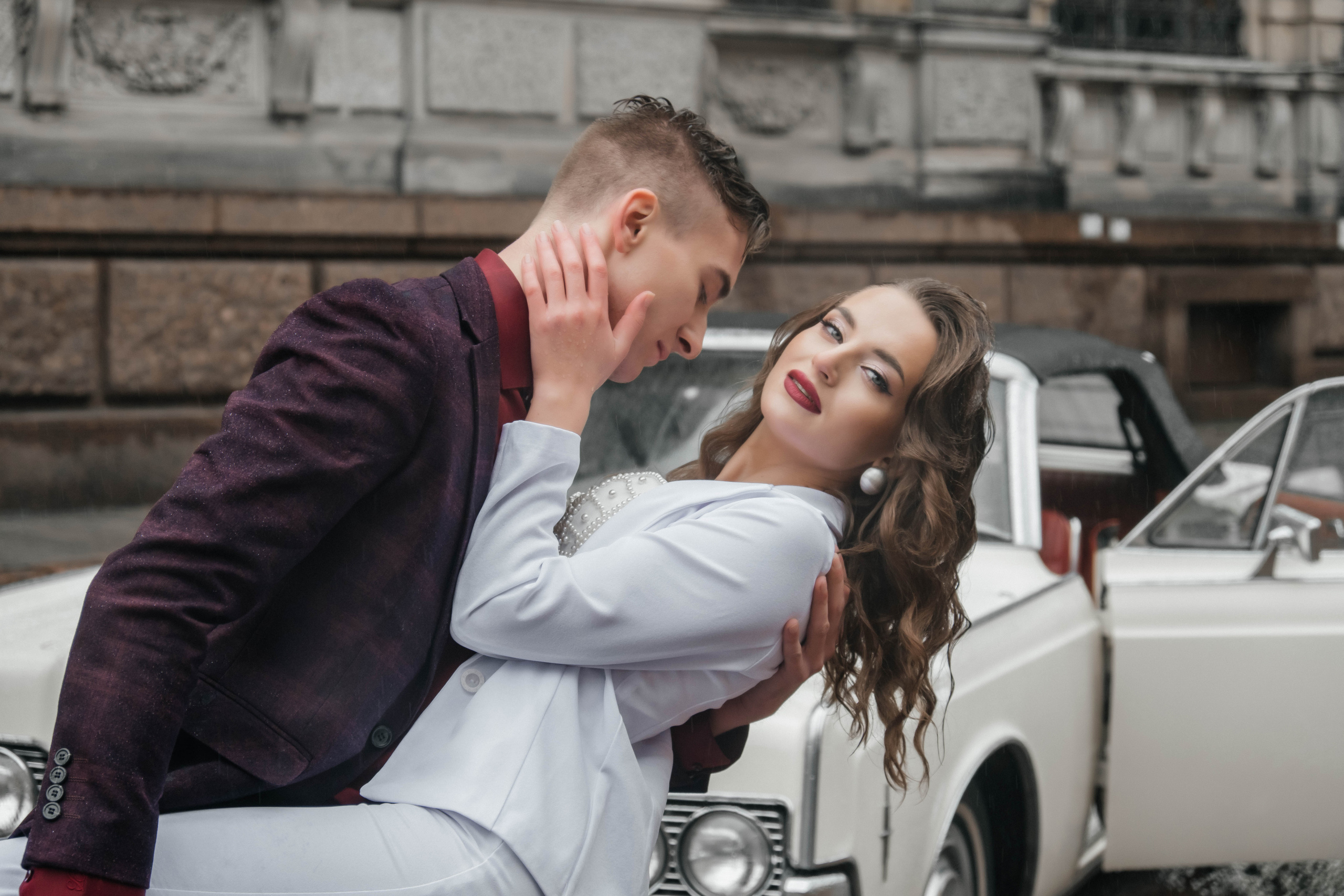 Свадьба с ретро машиной. Свадебный и портретный фотограф Казань | Белебей