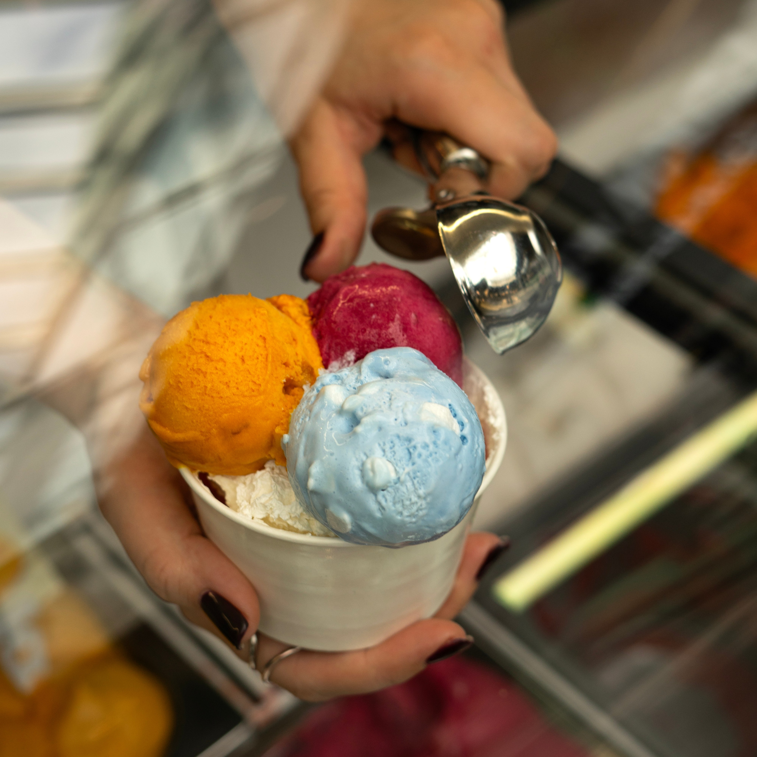 Ложка для мороженого. Концептуальный фотограф Шлыкова Ольга