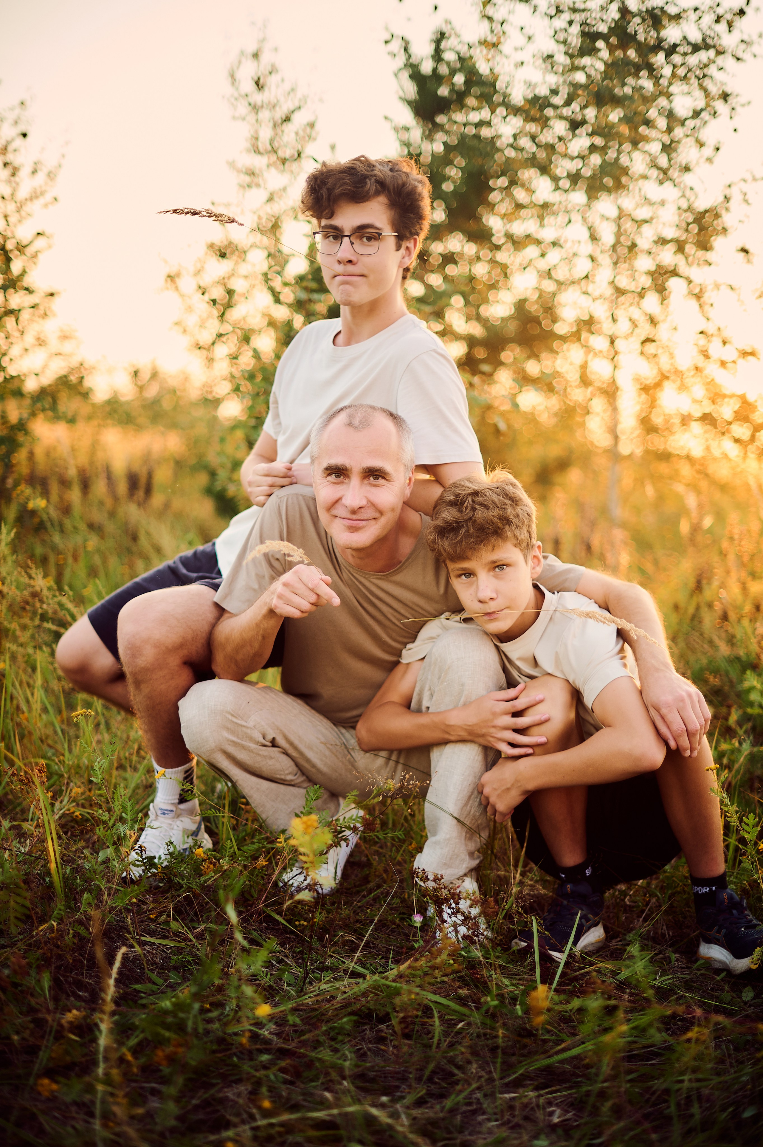 НА ЗАКАТЕ | НАСТЯ, ВИТЯ, МАША, ЛЕША и ЖЕНЯ. Свадебный и семейный фотограф РИТА БОЧКАРЁВА