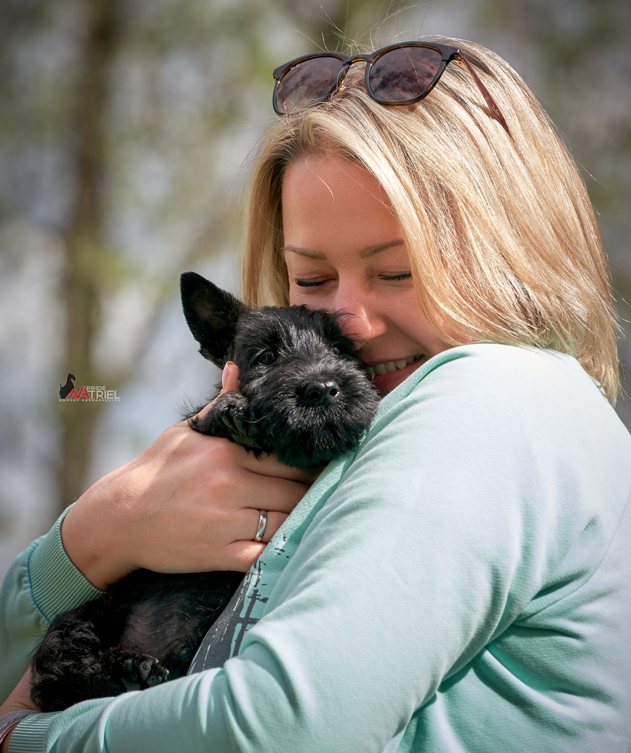 Щенки с людьми — галерея NATRIEL