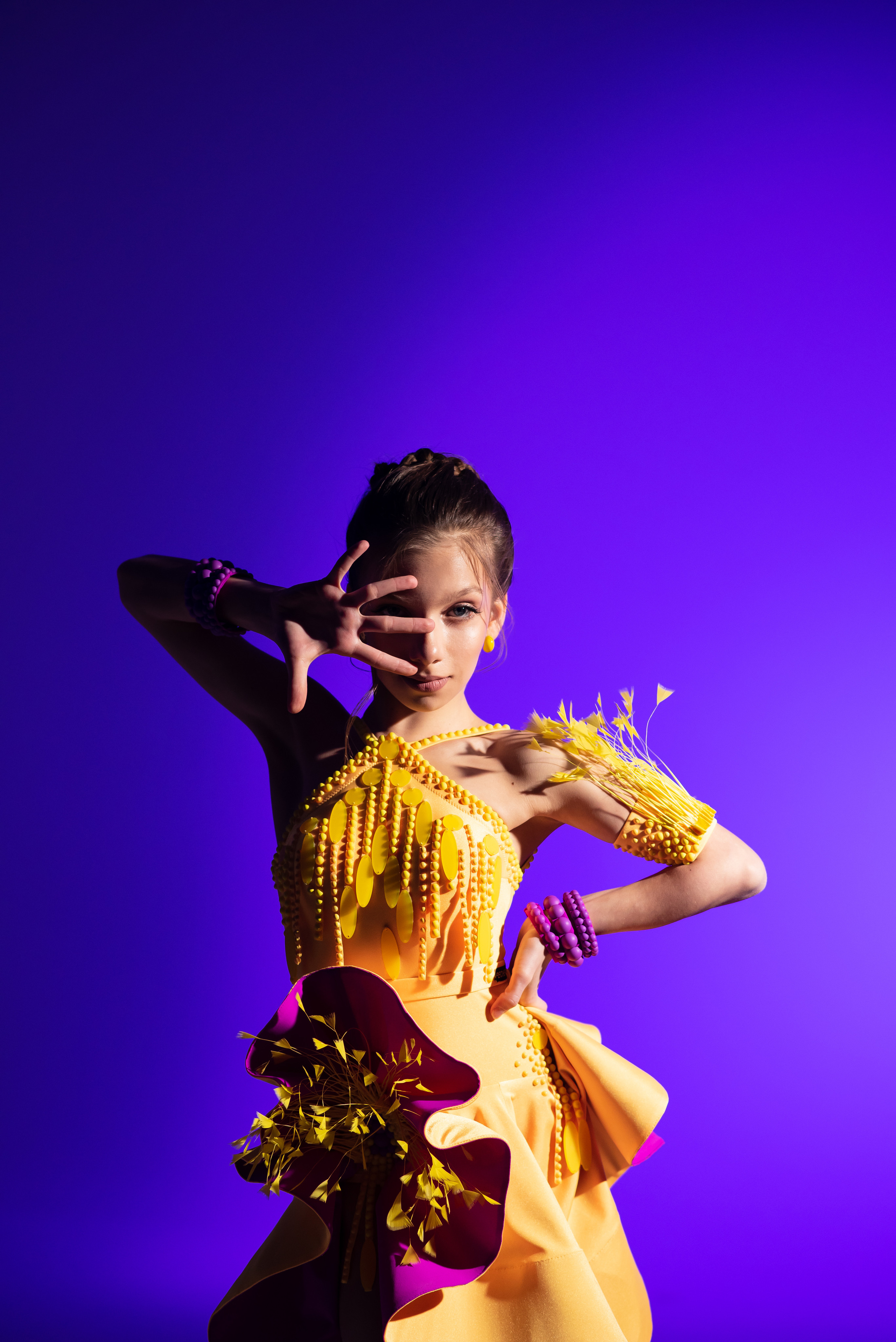 Цветная латина. Индивидуальная. Саша.