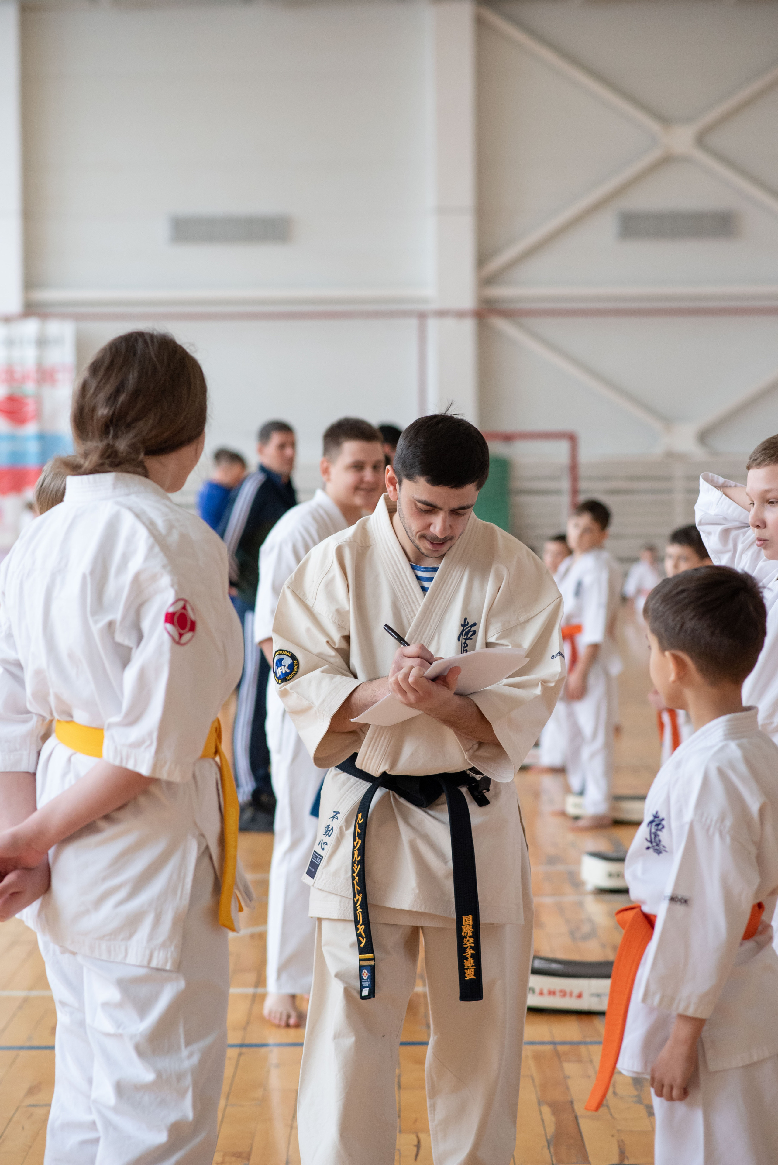 Карате. Тренер Артур Шатверян. МК к Дню Защитника Отечества. Спортивный фотограф в Туле и Тульской области. Файсханова Фото Спорт