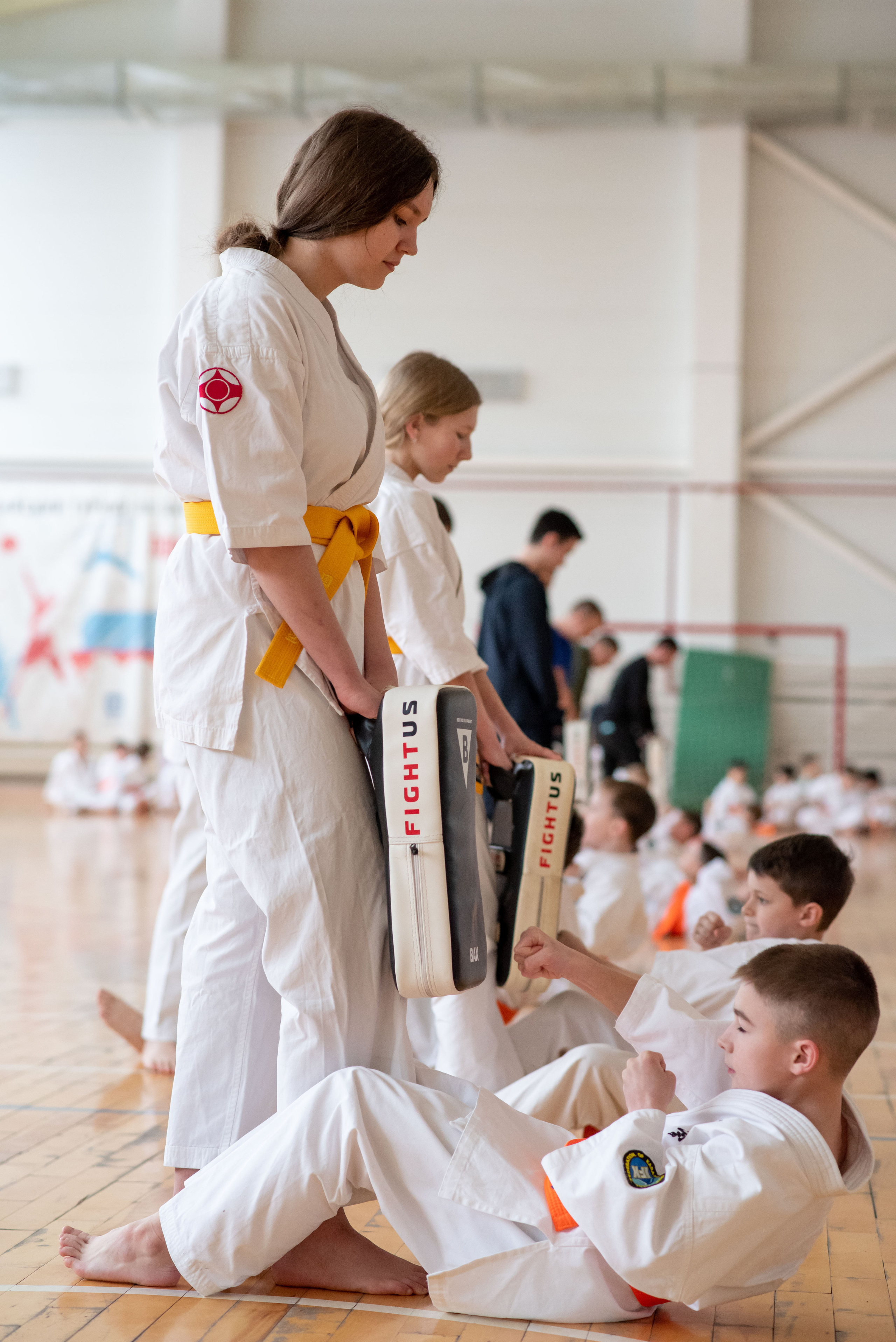 Карате. Тренер Артур Шатверян. МК к Дню Защитника Отечества. Спортивный фотограф в Туле и Тульской области. Файсханова Фото Спорт