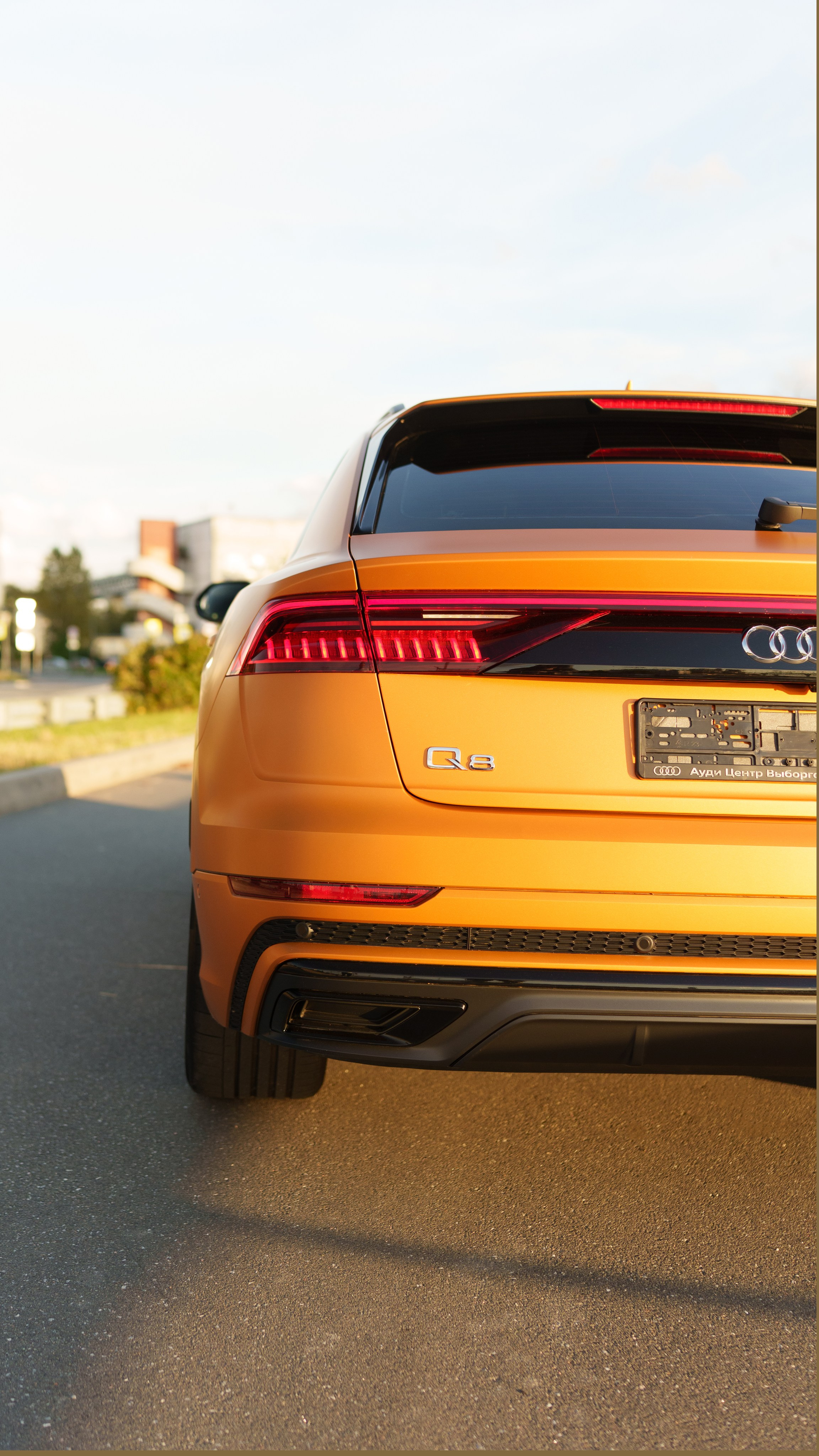 Audi Q8. Фотограф в СПБ Алмаз Камаев