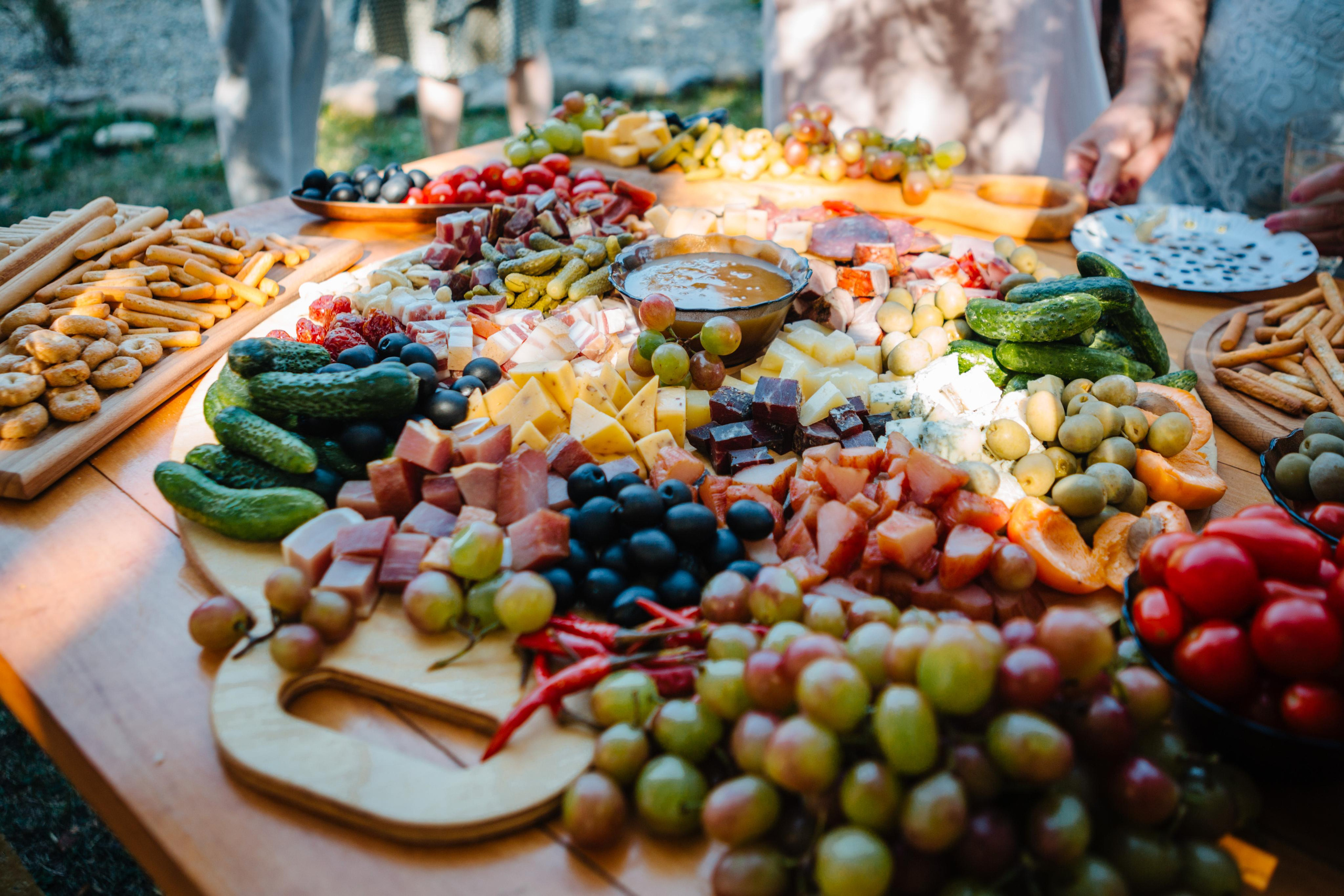 Свадьба в Адыгее, фуршет. Фотограф в Ростове-на-Дону Соколова Ксения