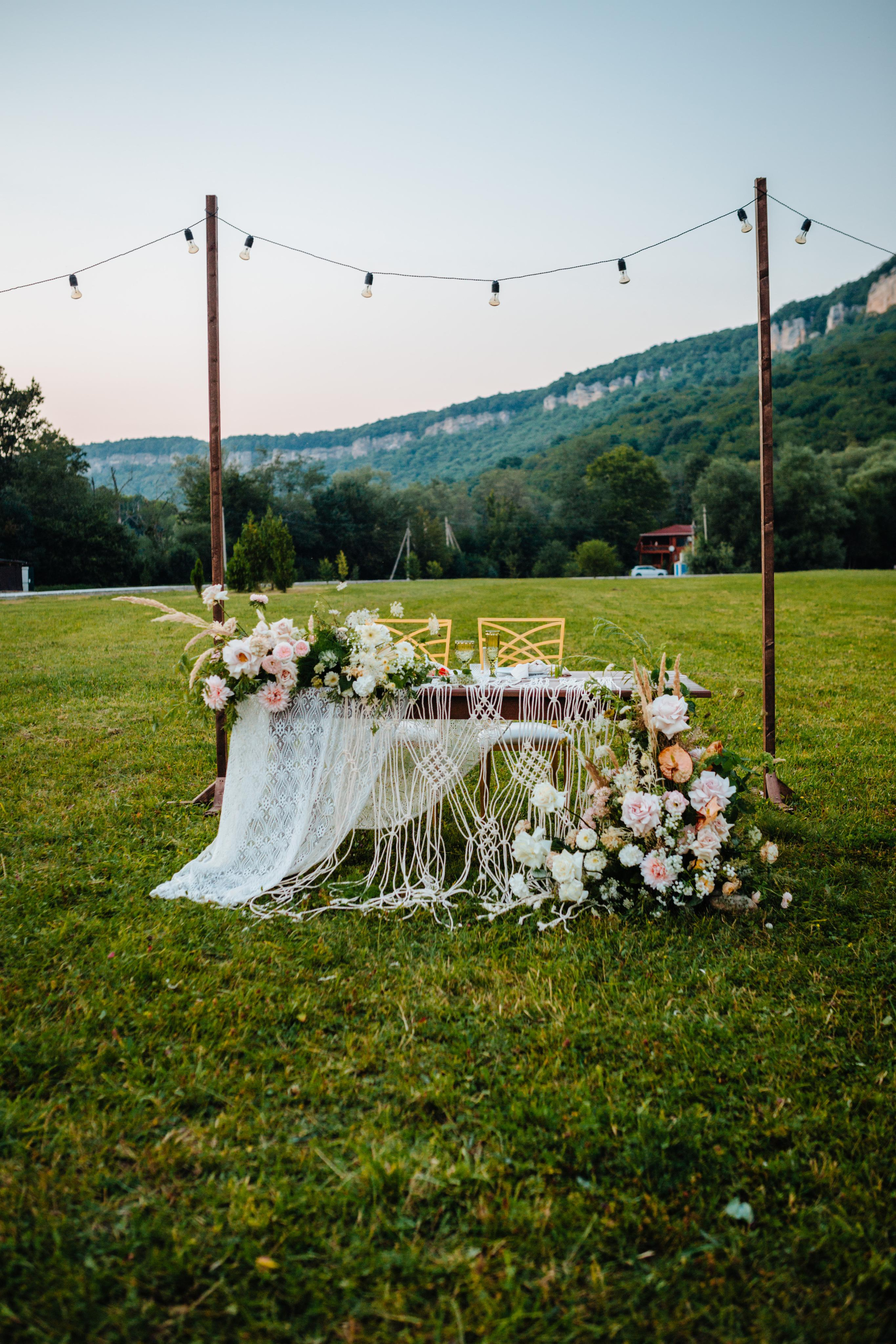 Свадьба в Адыгее, фуршет. Фотограф в Ростове-на-Дону Соколова Ксения