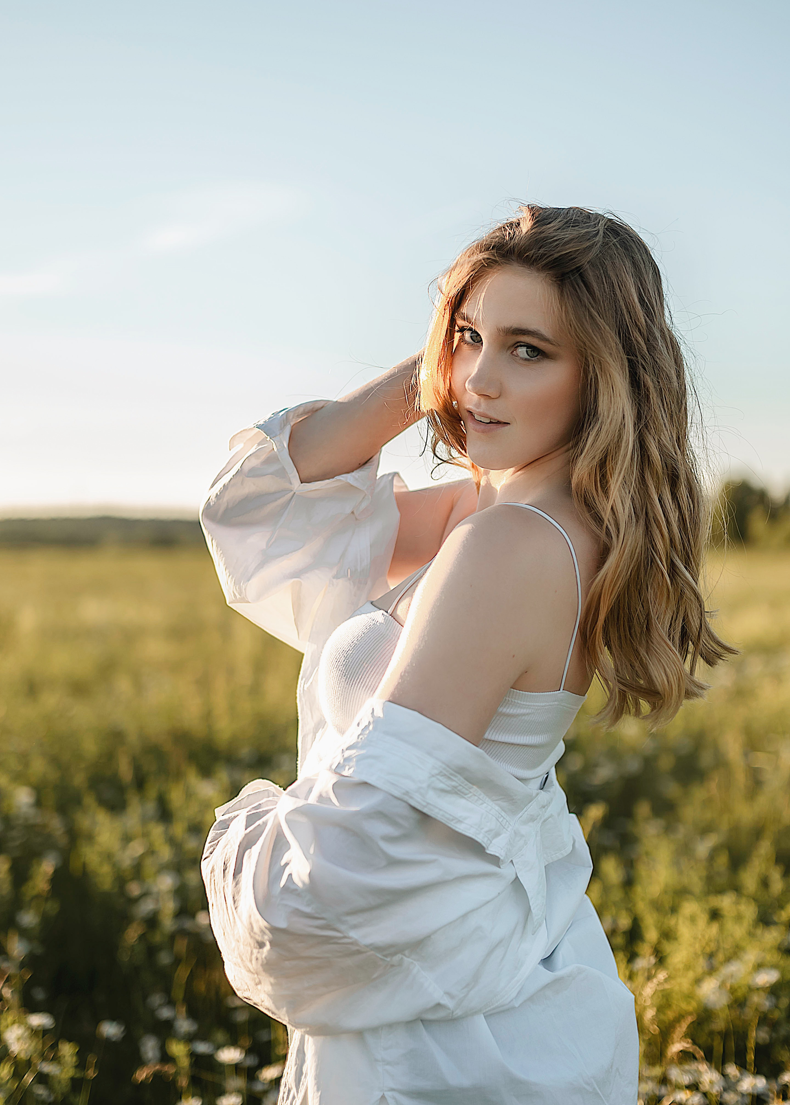 Настя —летняя фотосессия. Фотограф в Москве