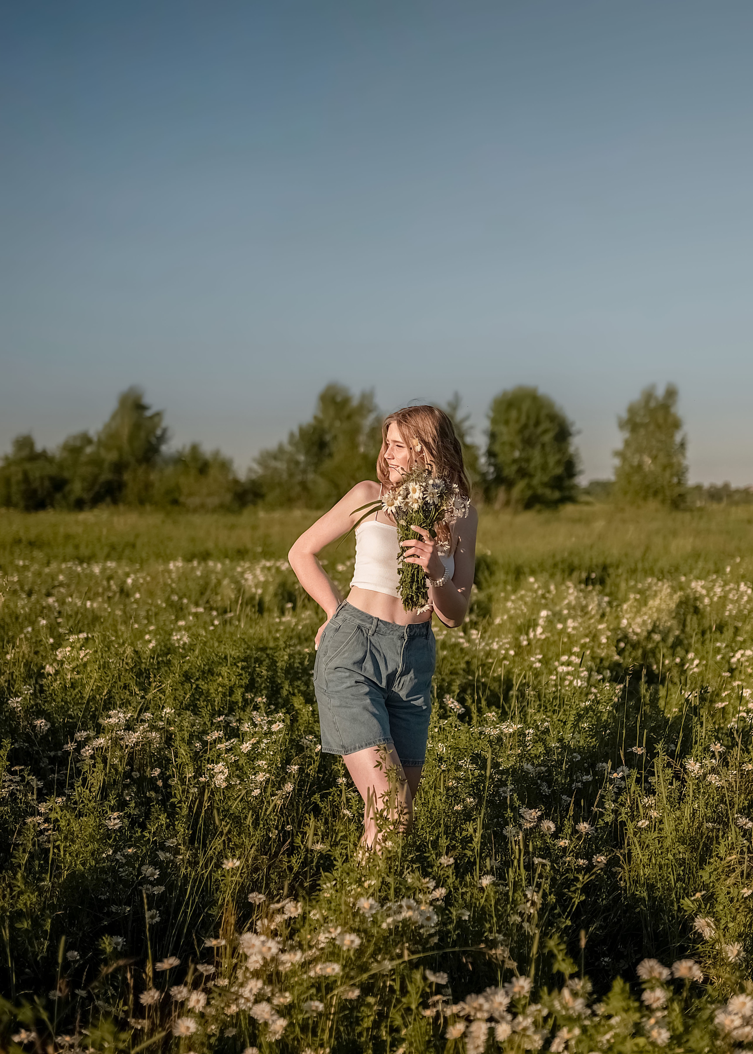 Настя —летняя фотосессия. Фотограф в Москве