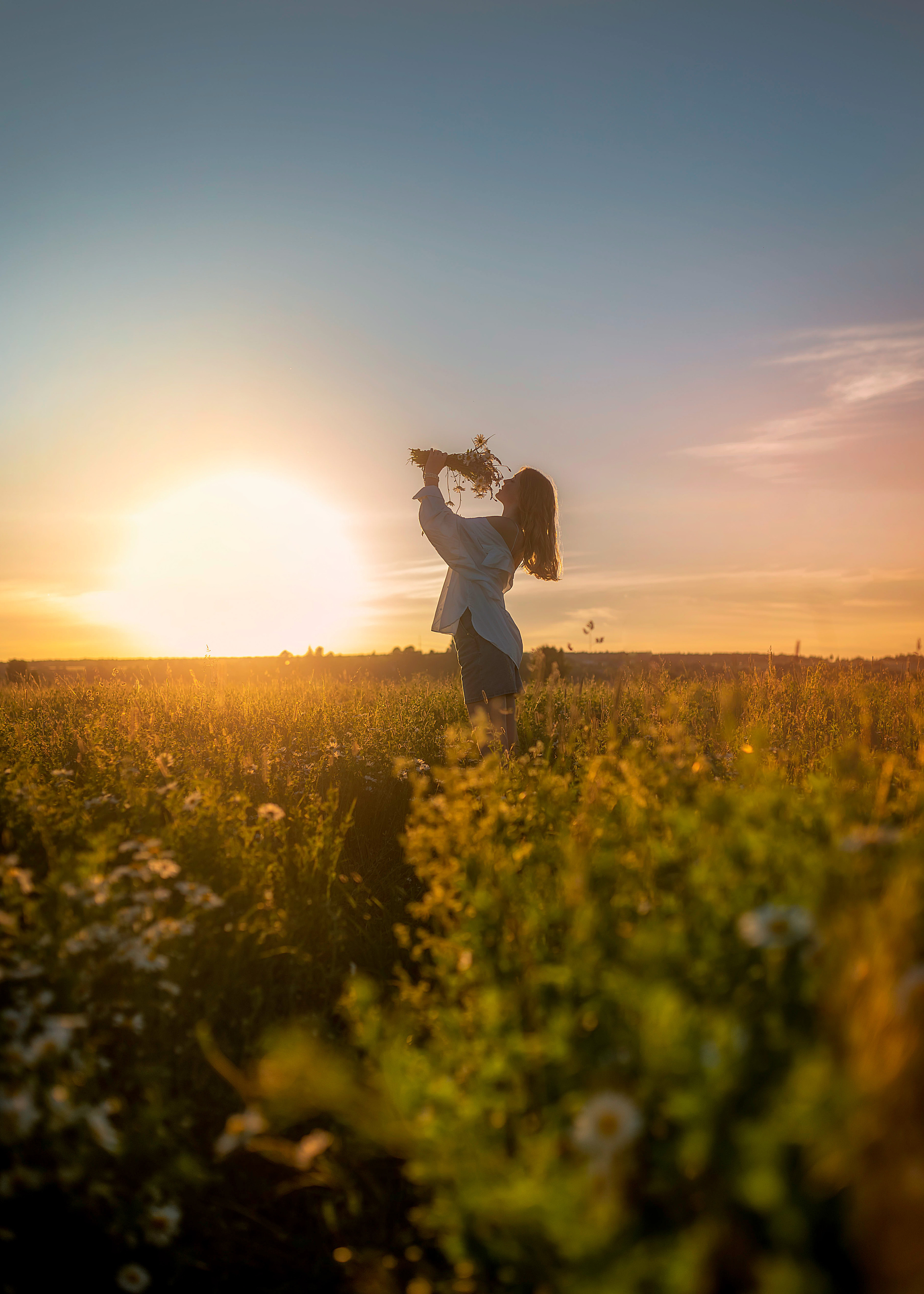 Настя —летняя фотосессия. Фотограф в Москве