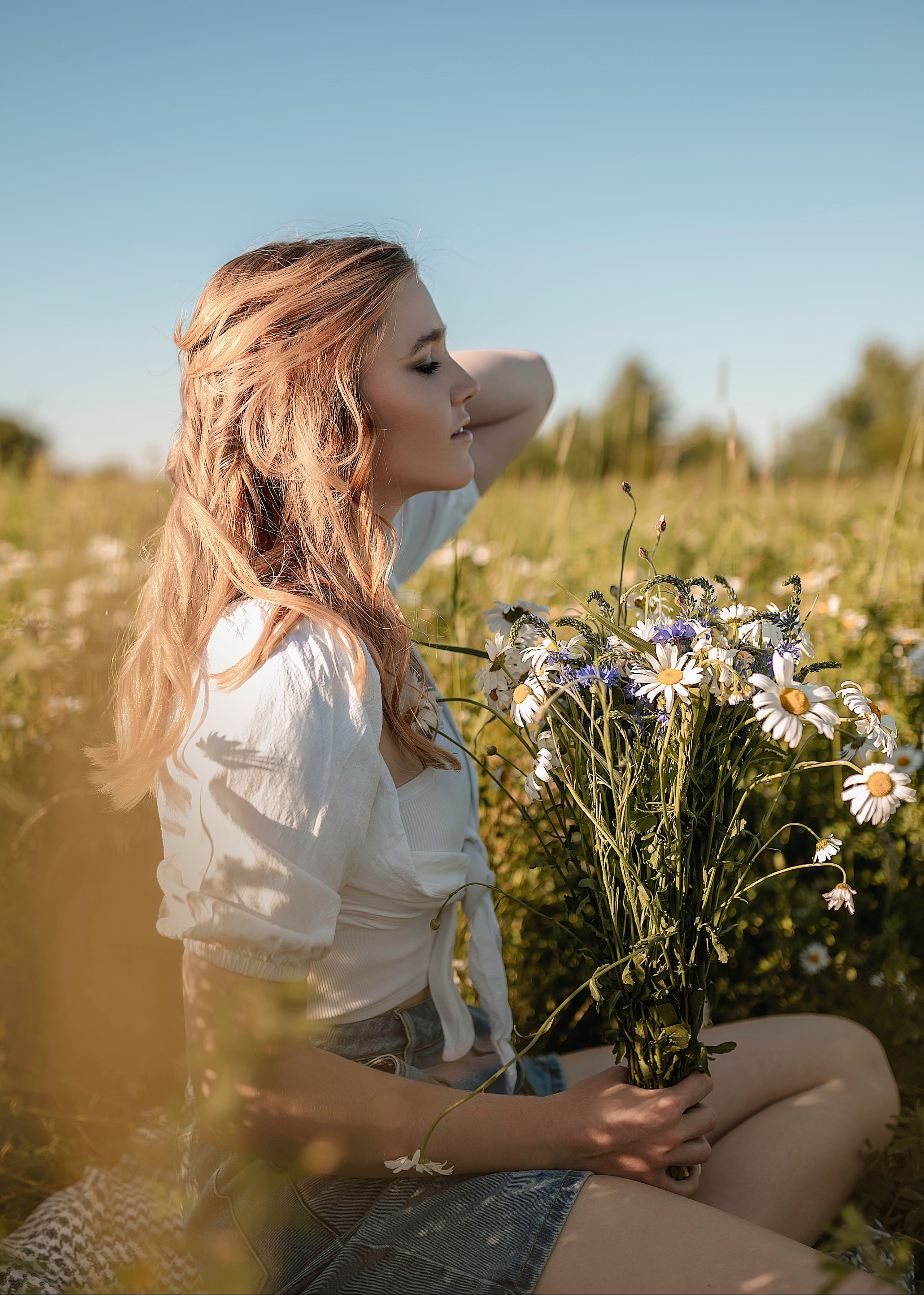 Настя —летняя фотосессия. Фотограф в Москве