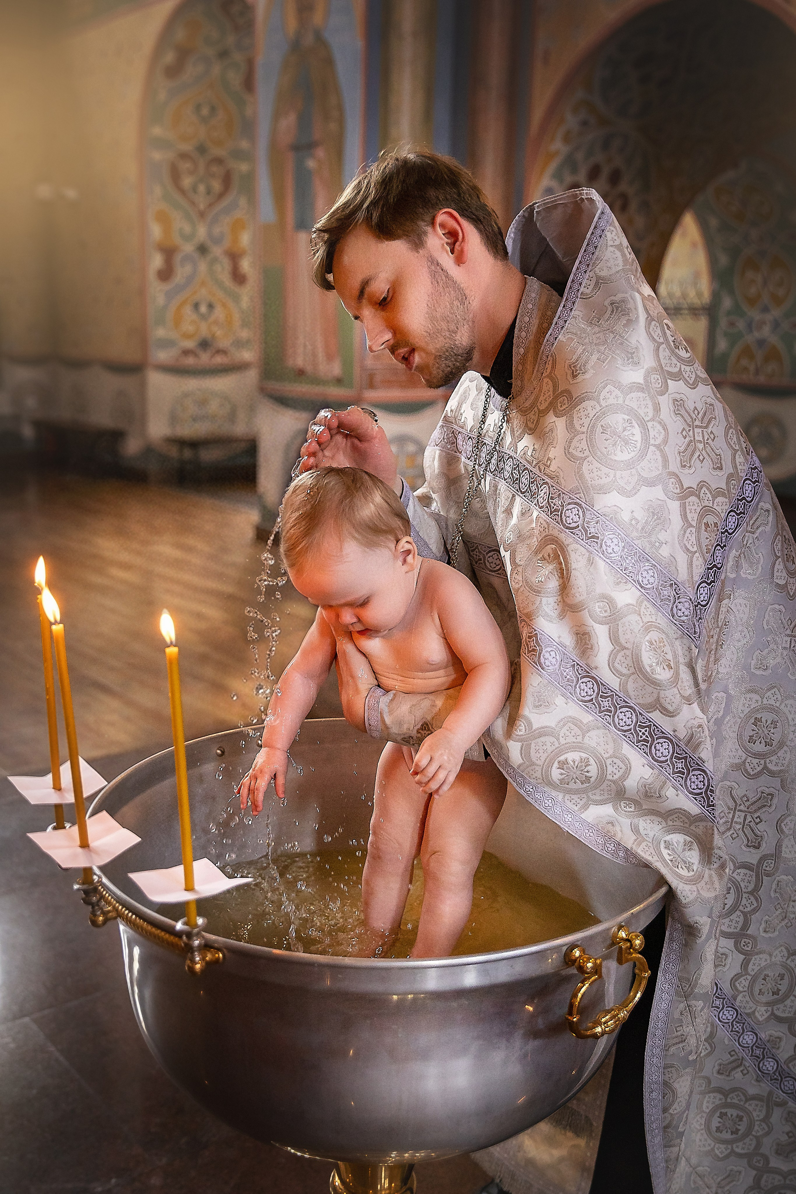 КРЕЩЕНИЕ. Фотограф Юлия Бусыгина