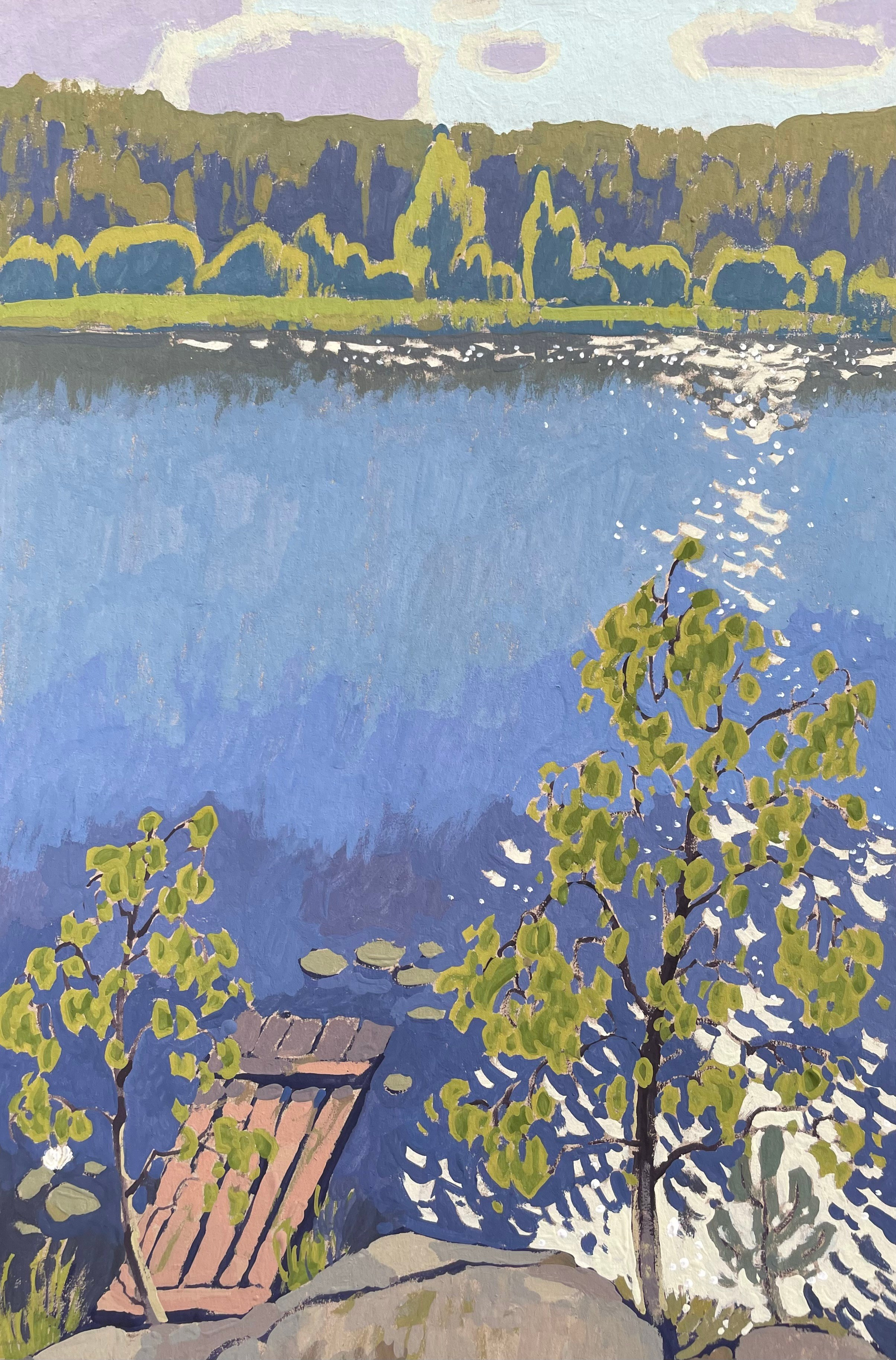 Ленобласть. Художница Лиза Владимирова