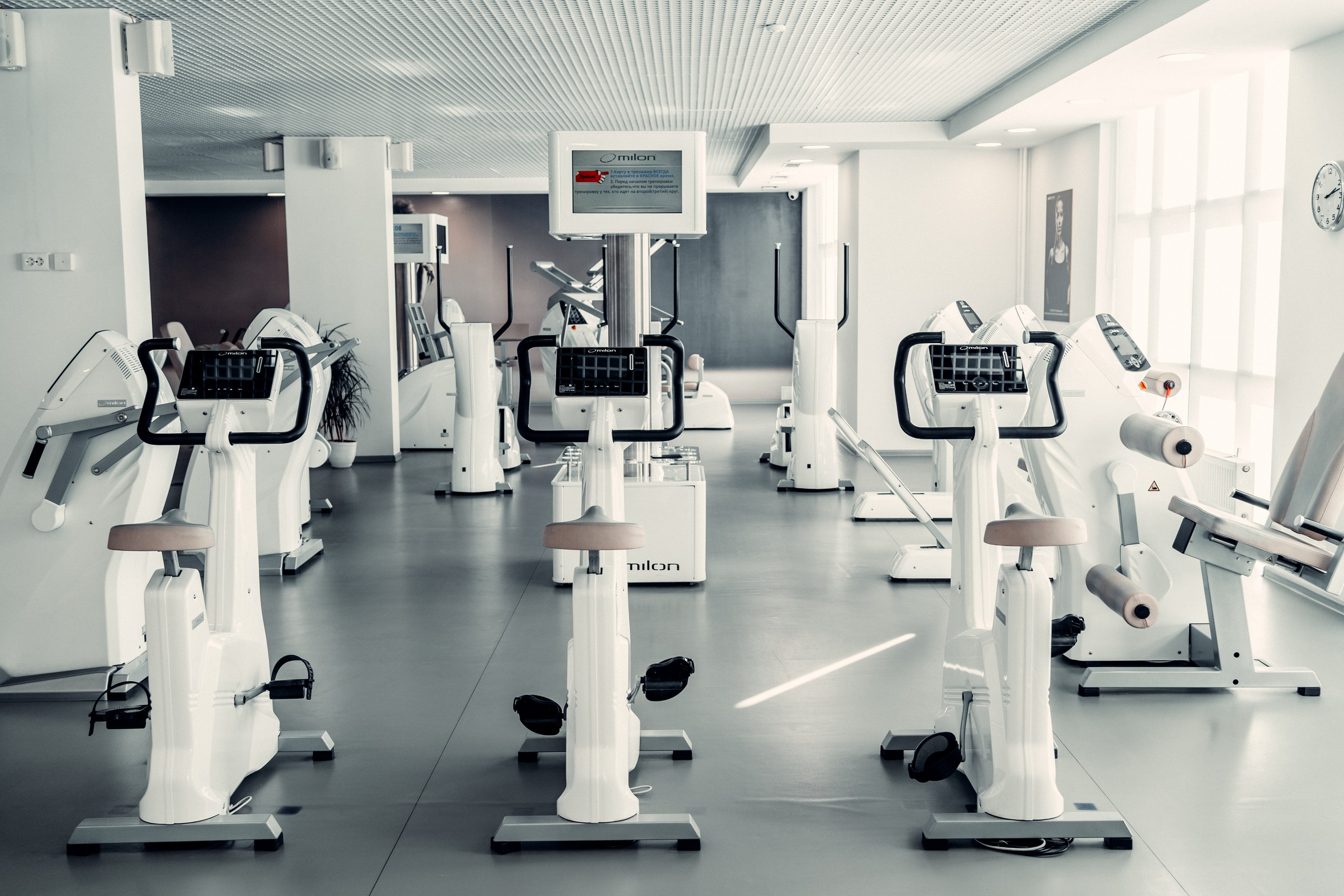 Interior photoshoot of fitness clubs in Kazan — Anton Avanzato